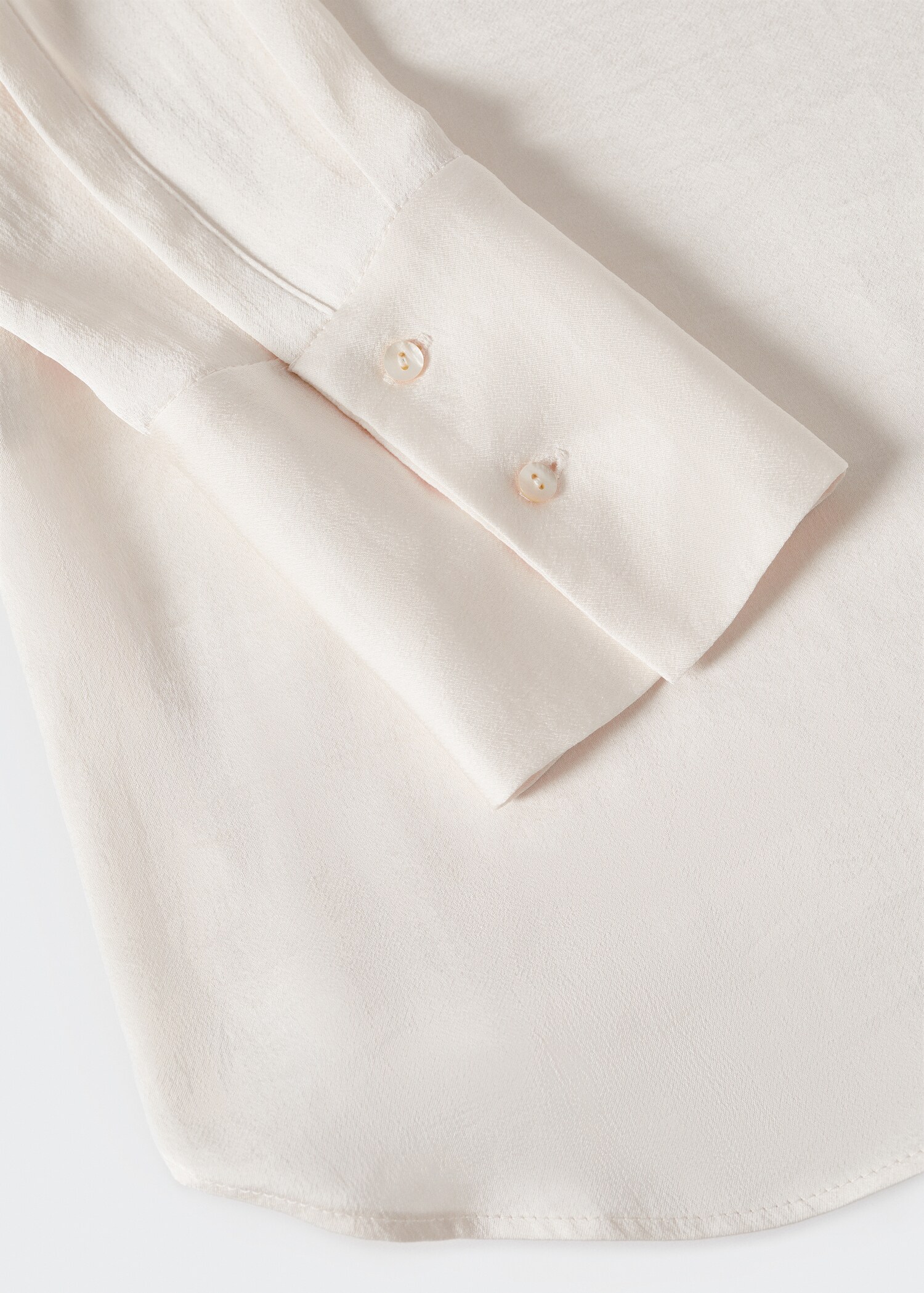 Ruched satin blouse - Details of the article 8
