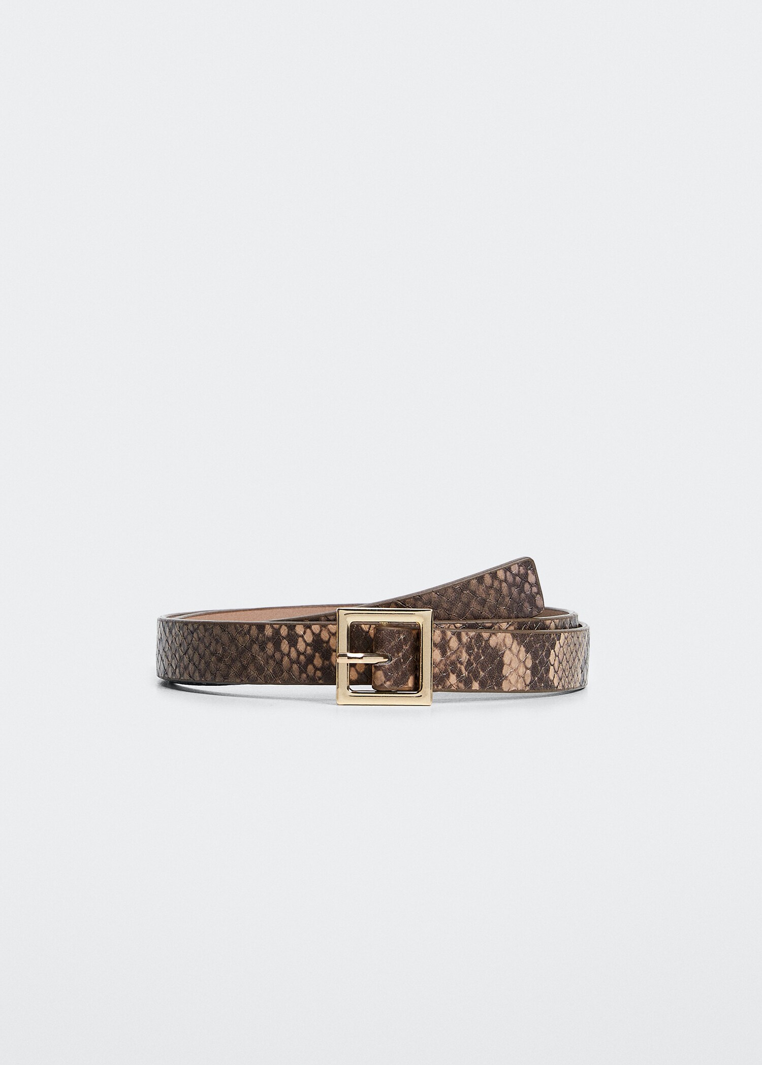 Square buckle belt - Article without model