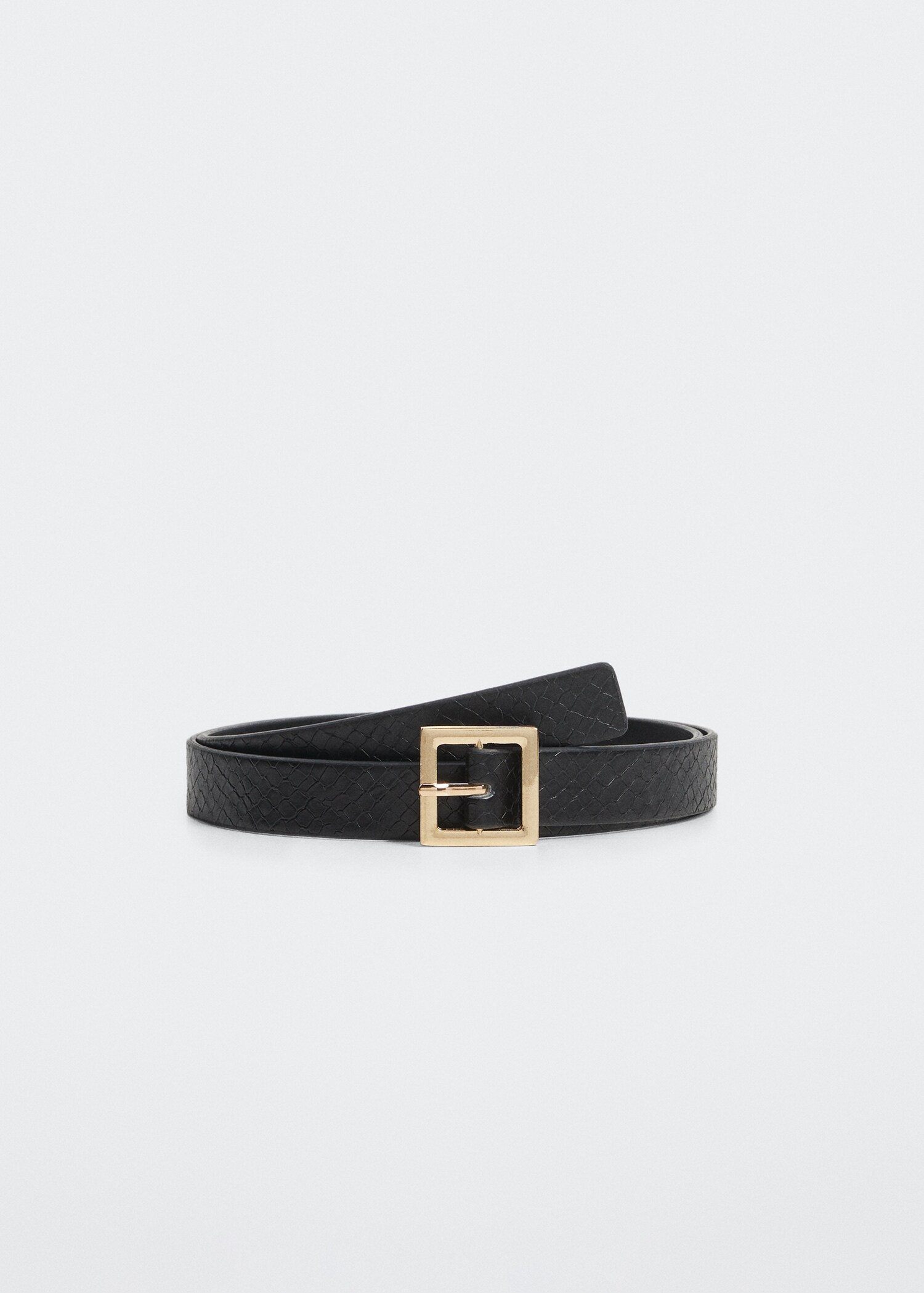 Square buckle belt - Article without model