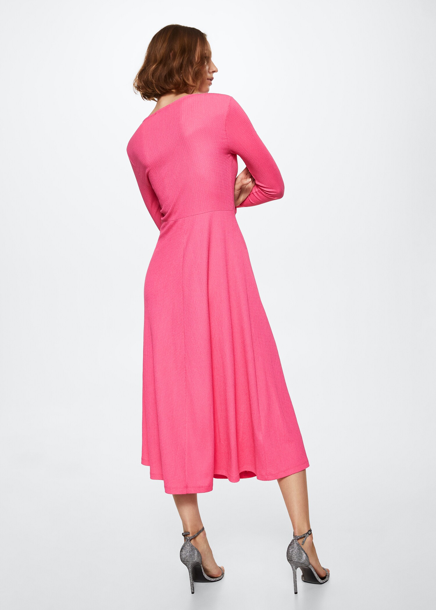 Vestido detalle fruncido - Reverso del artículo