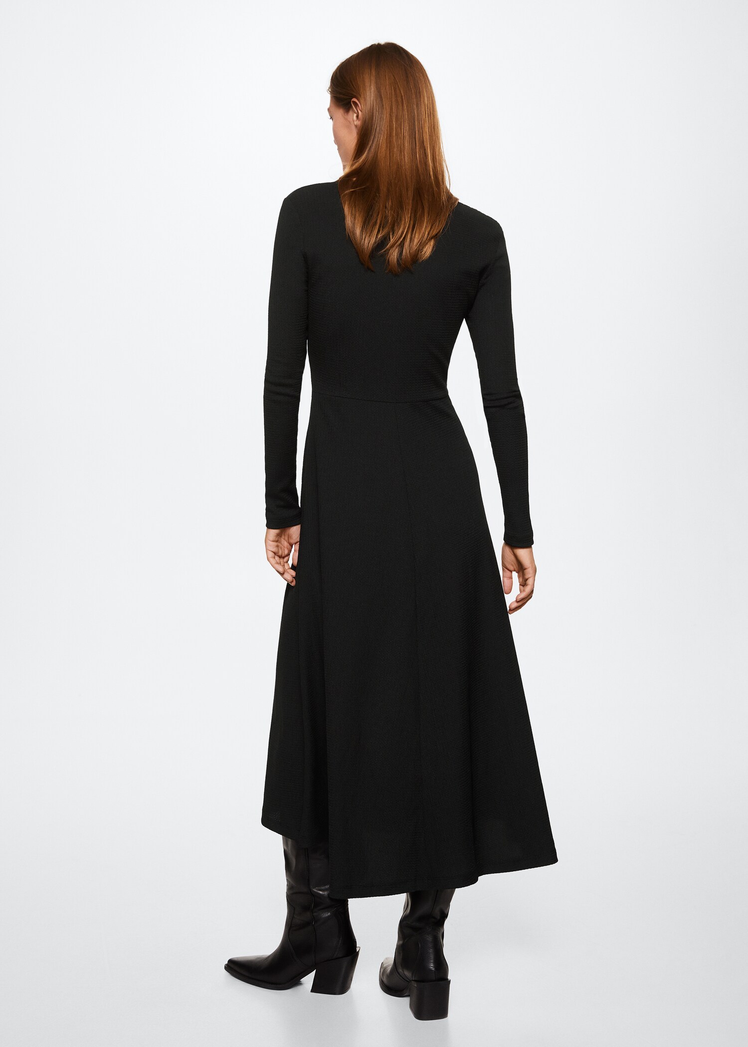 Vestido detalle fruncido - Reverso del artículo