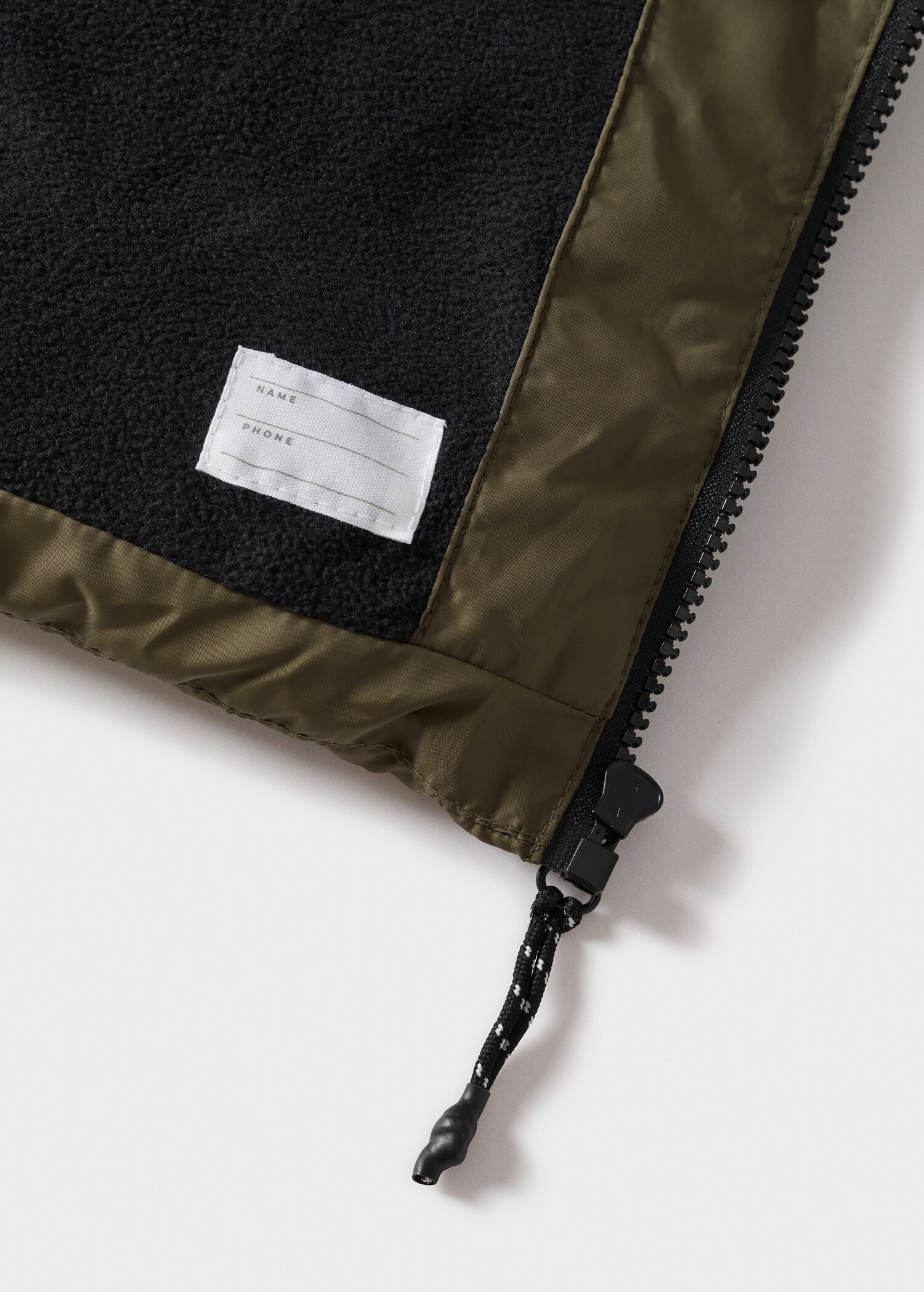 Quilted long coat - Details of the article 8