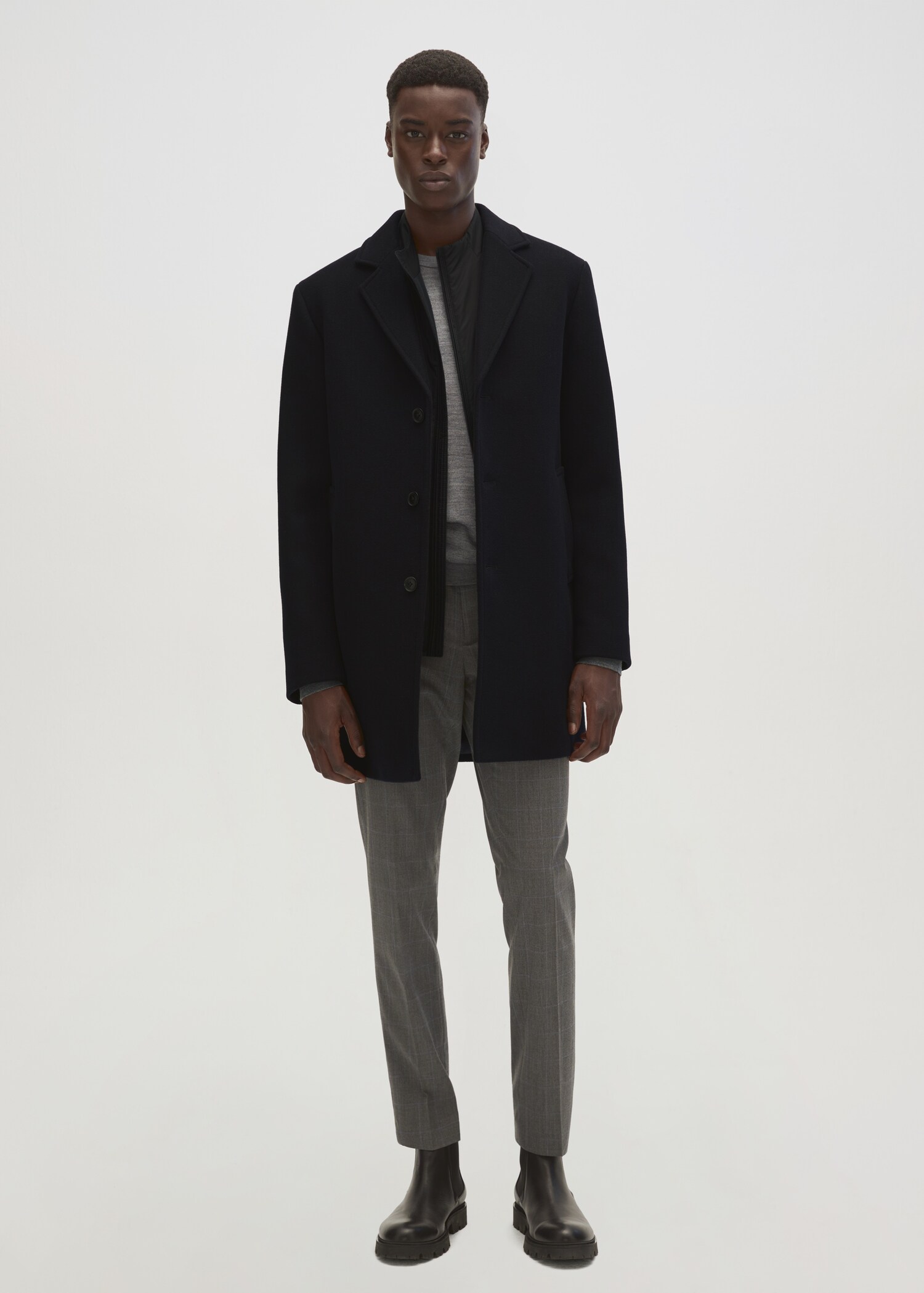 Recycled woolen coat - Details of the article 7