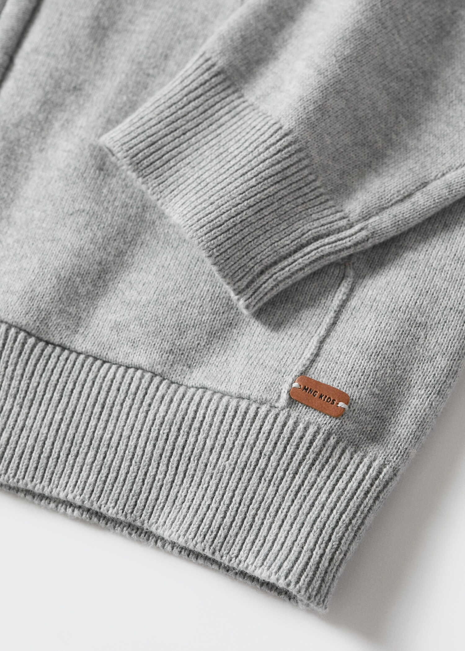 Zipped knit cardigan - Details of the article 7