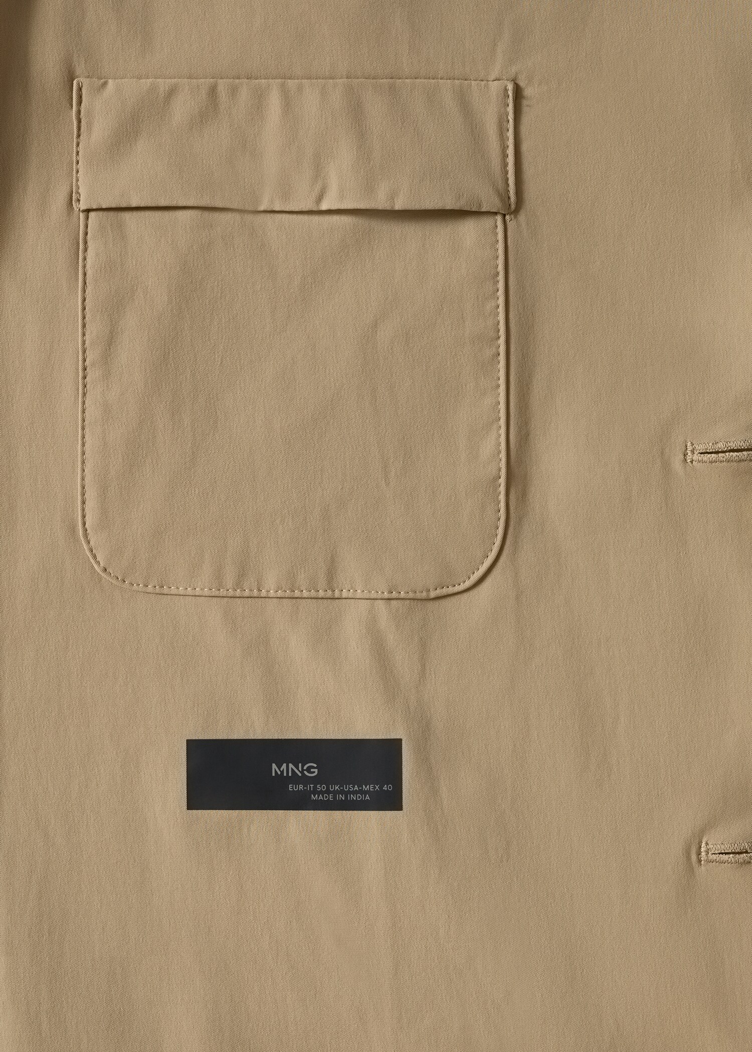Slim-fit stretch suit blazer - Details of the article 8