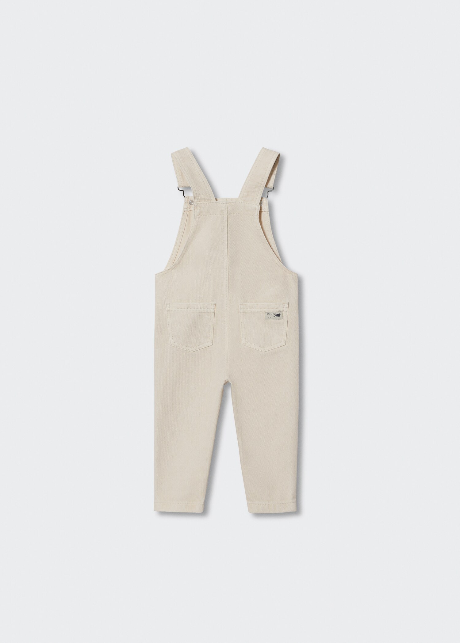 Langer Jeans-Overall - Rückseite des Artikels