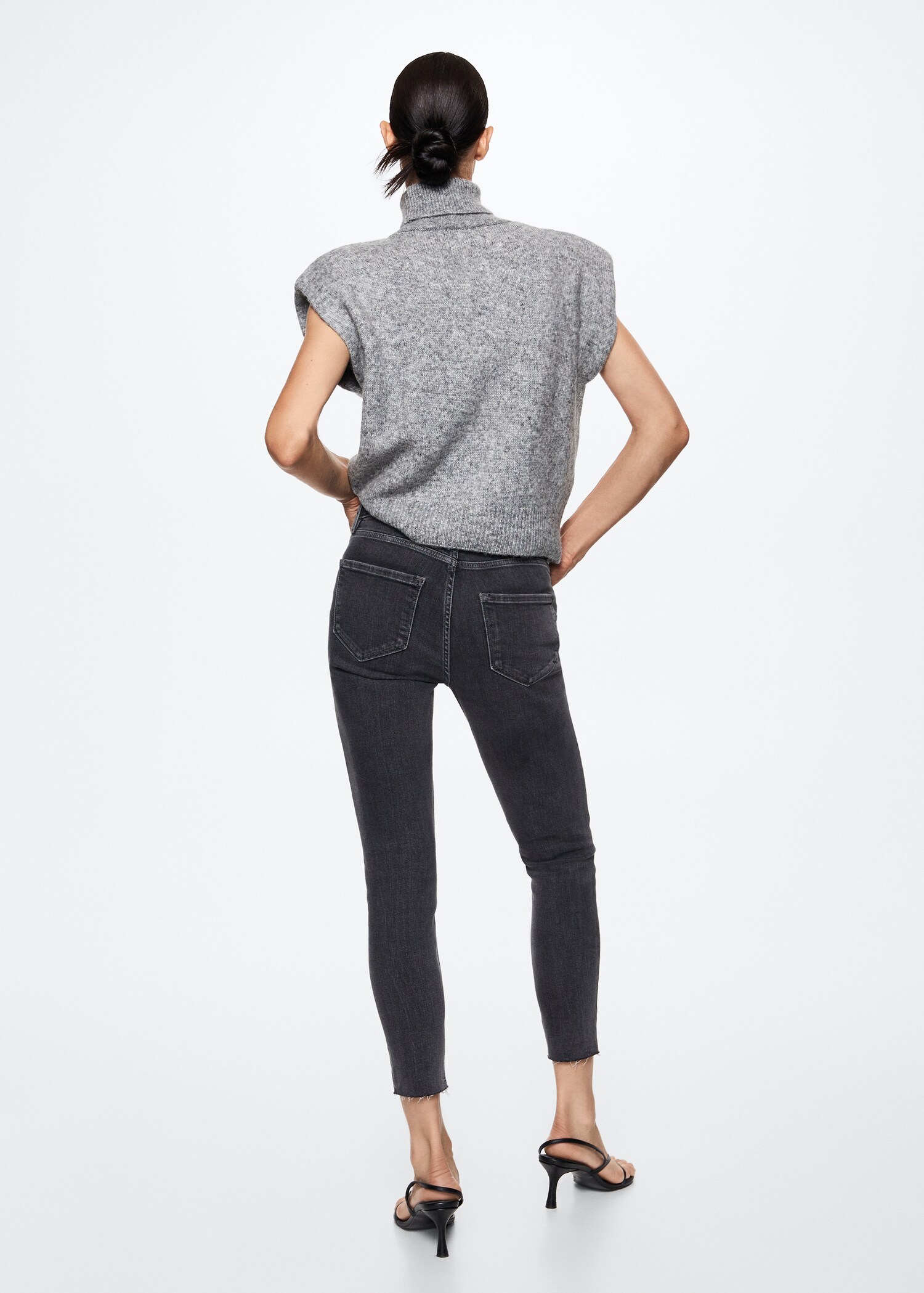 Jeans skinny crop - Verso de l’article