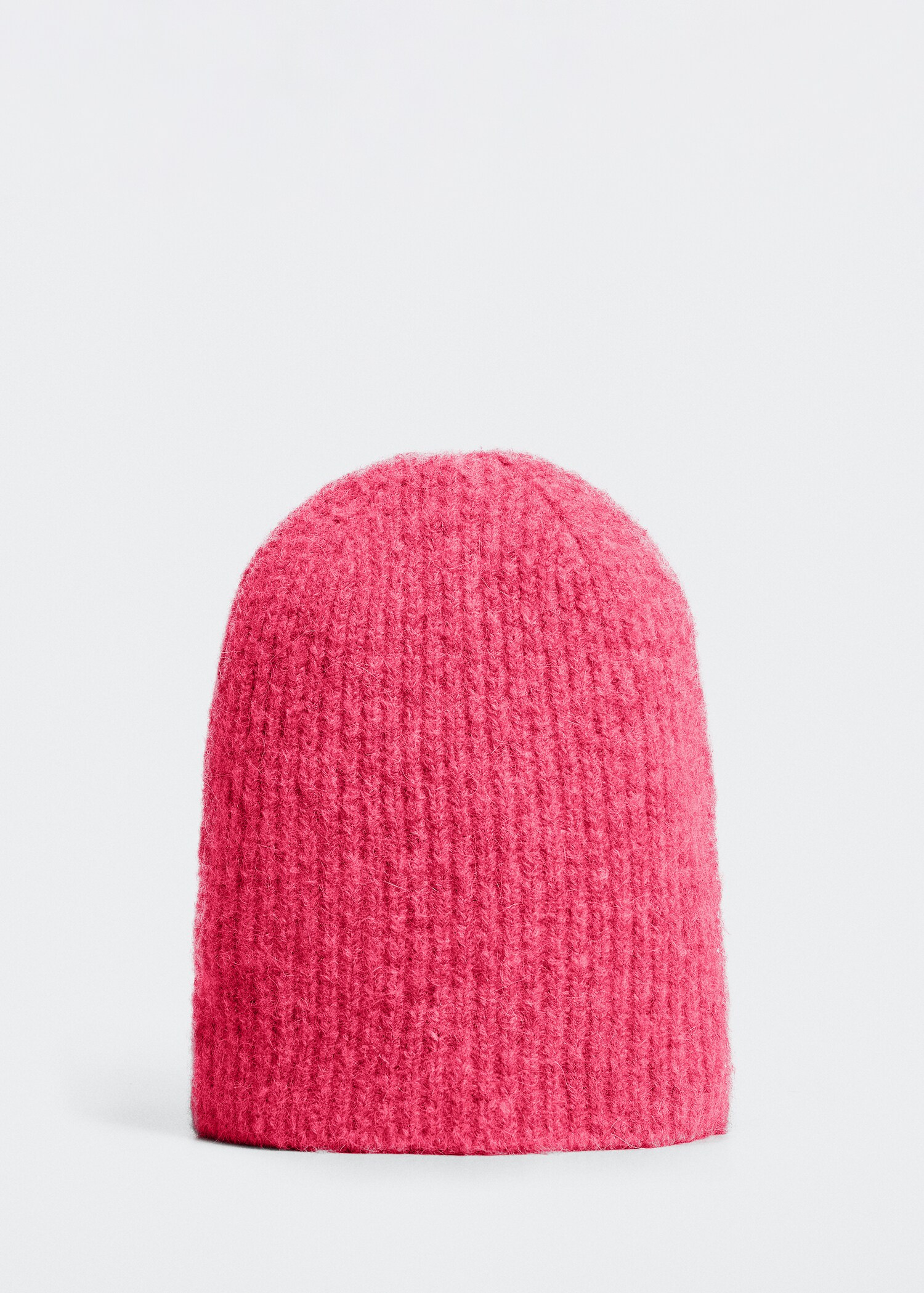 Bonnet en maille côtelée - Article sans modèle