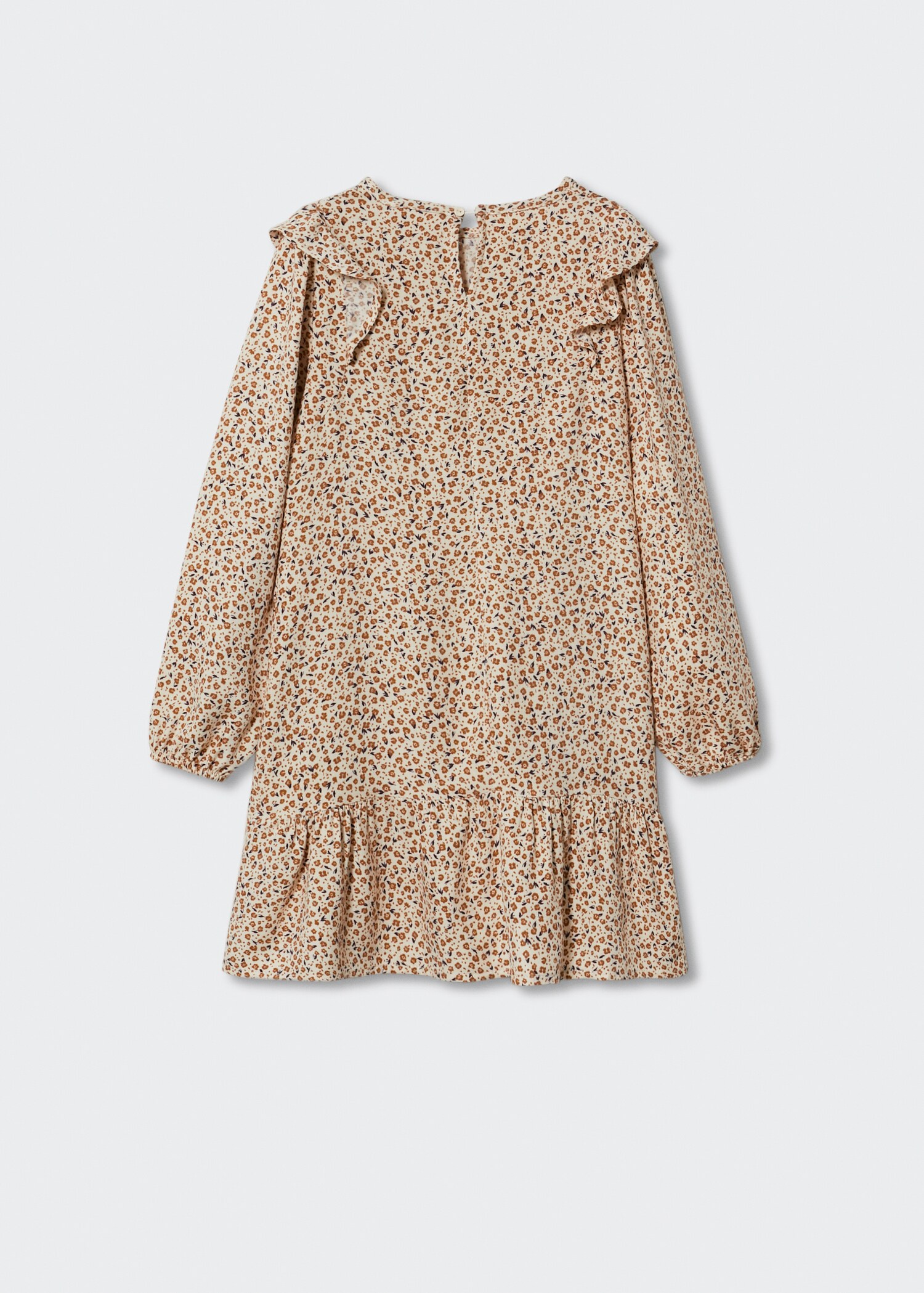 Floral print dress - Reverse of the article