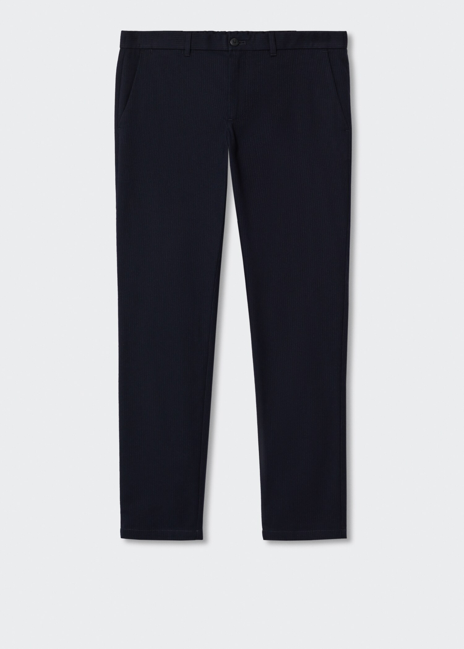 Calças slim fit de algodão - Artigo sem modelo