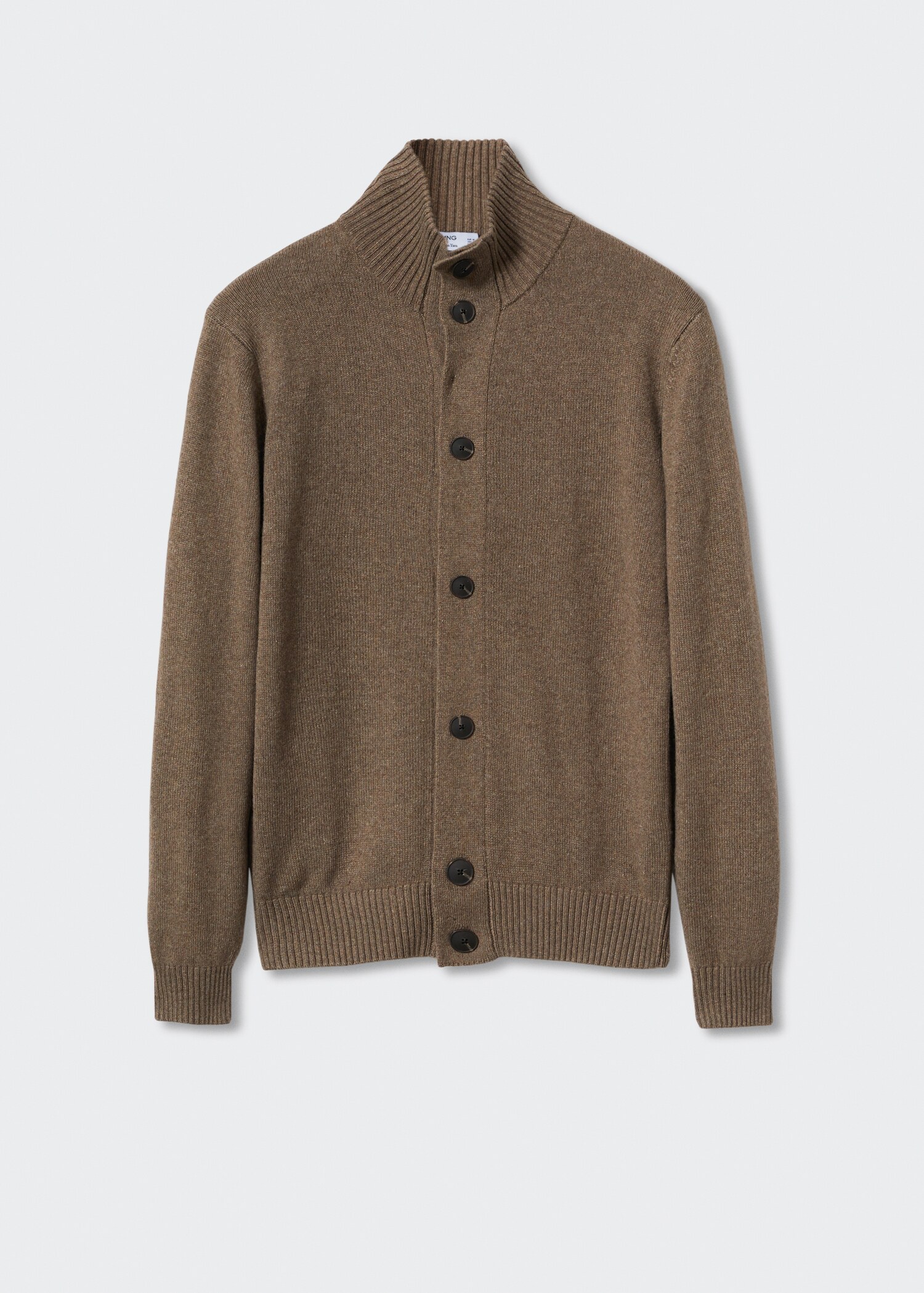 Cardigan lana cuello alto - Artículo sin modelo