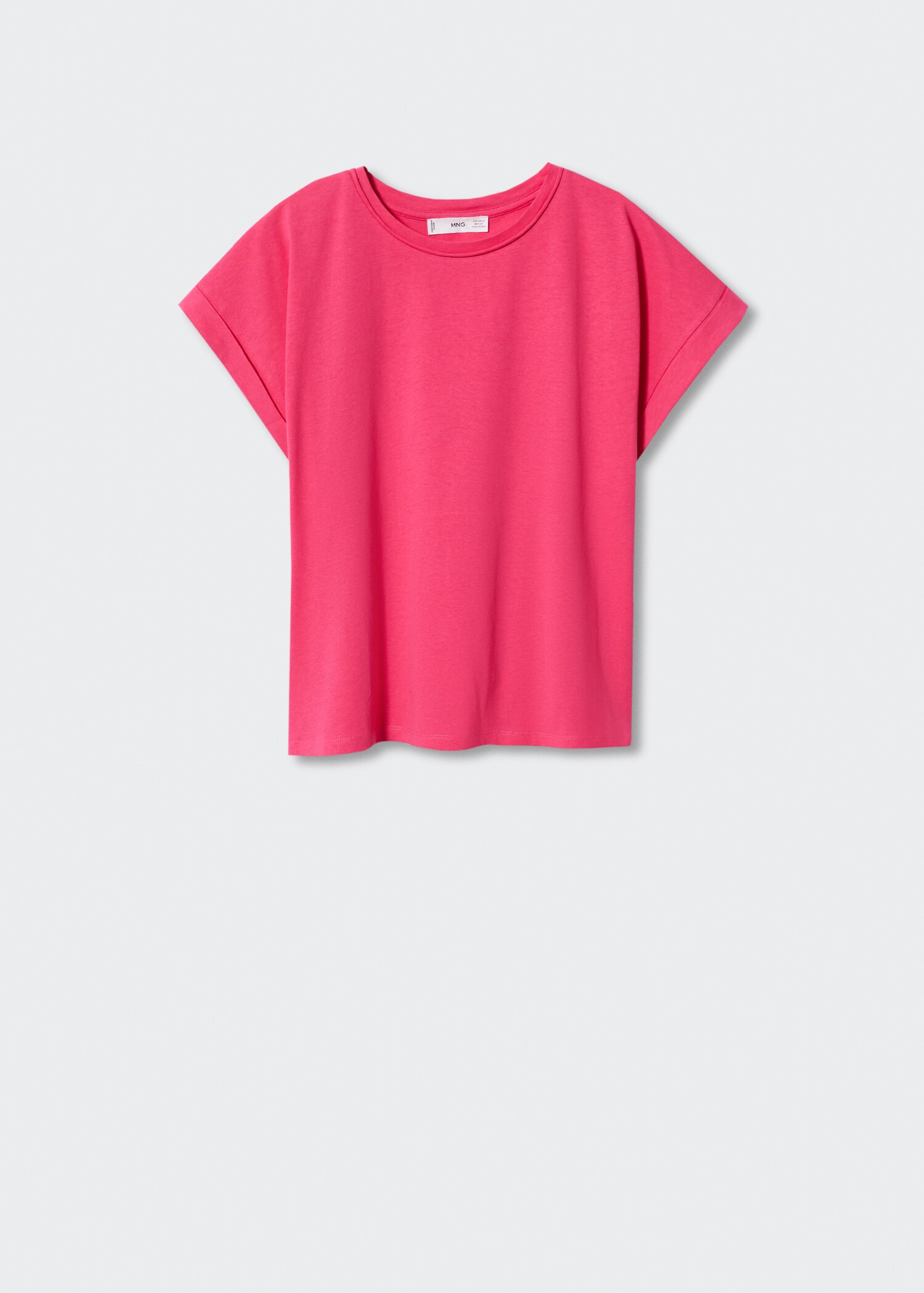 Essential cotton-blend T-shirt - Article without model