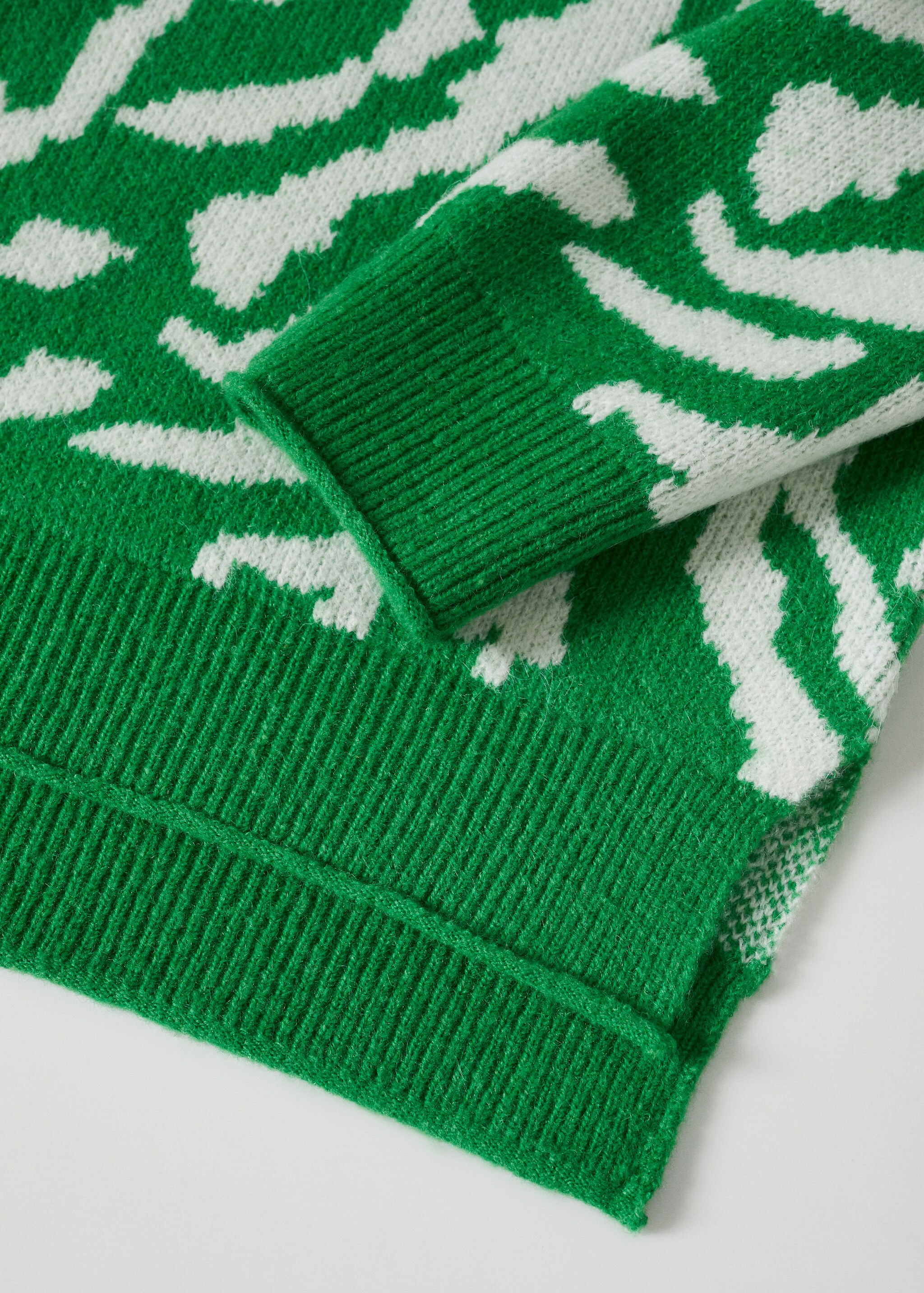 Animal print knit jersey - Details of the article 8