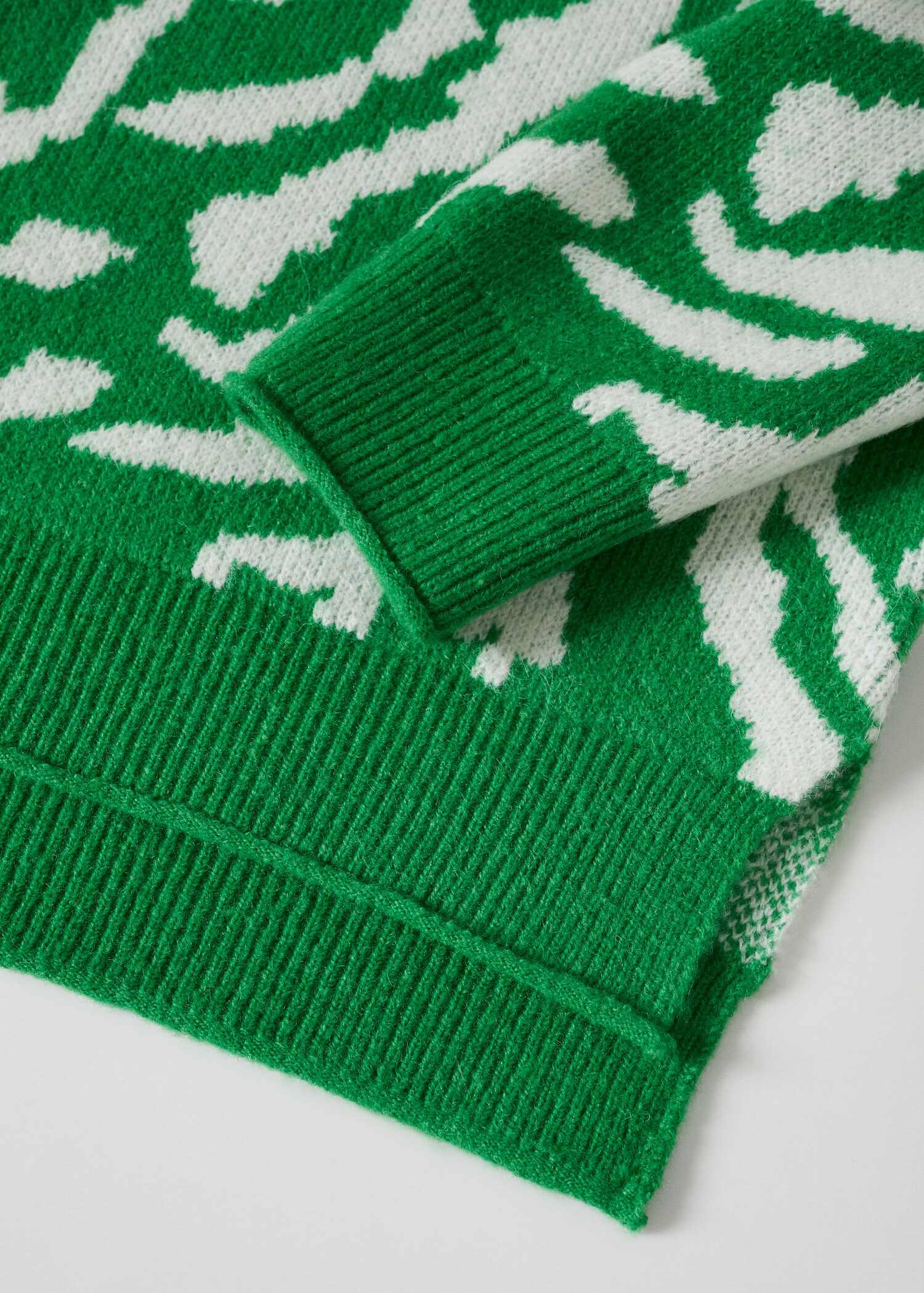 Animal print knit jersey - Details of the article 8