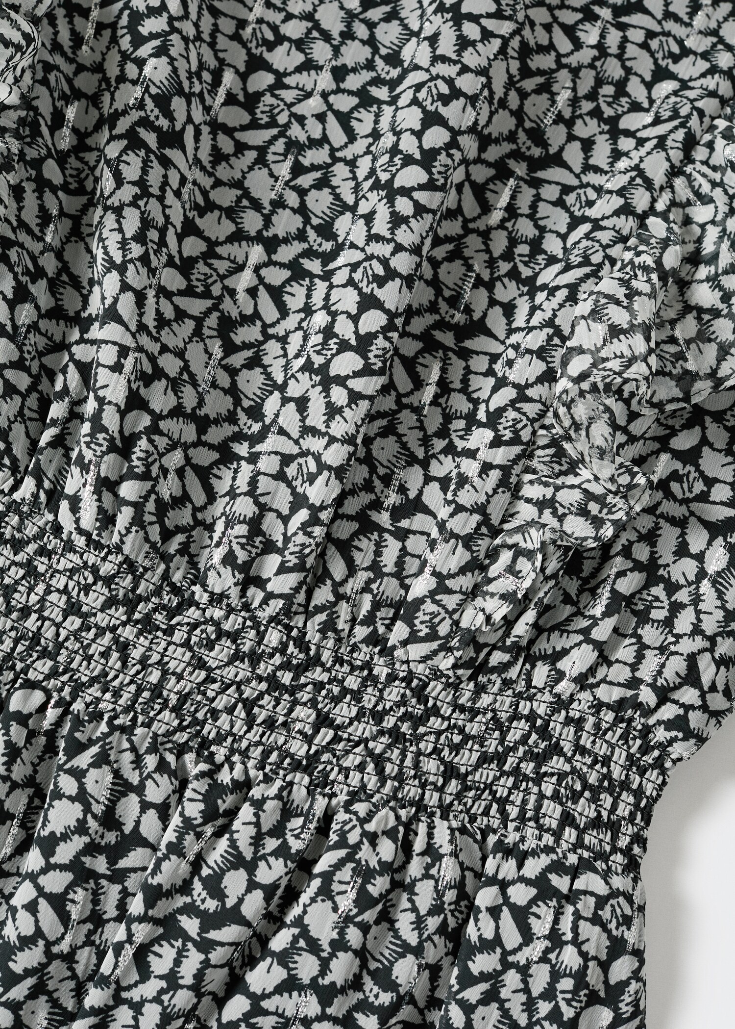 Vestido estampado corto  - Detalle del artículo 8