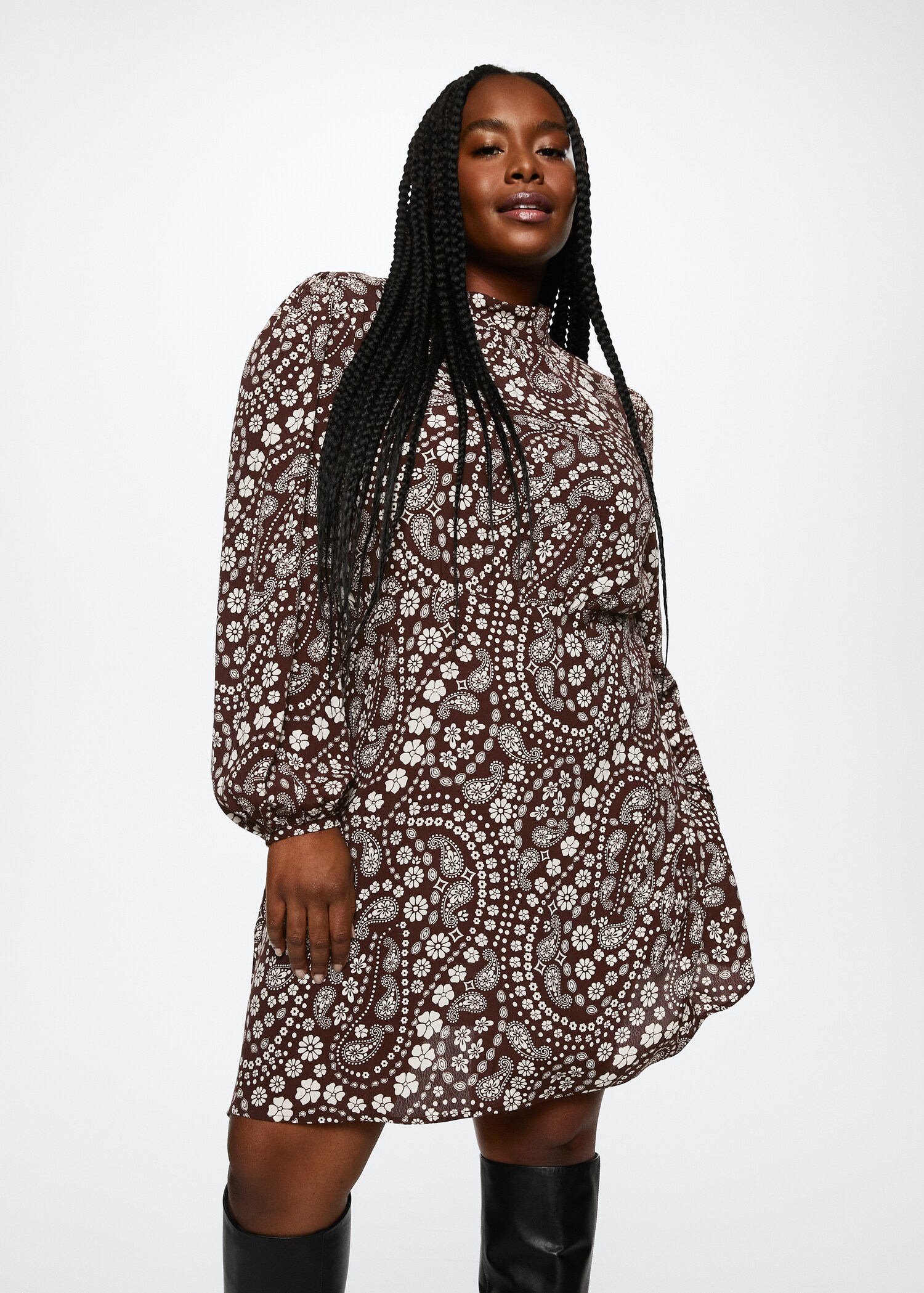Robe fluide imprimée - Détail de l'article 3