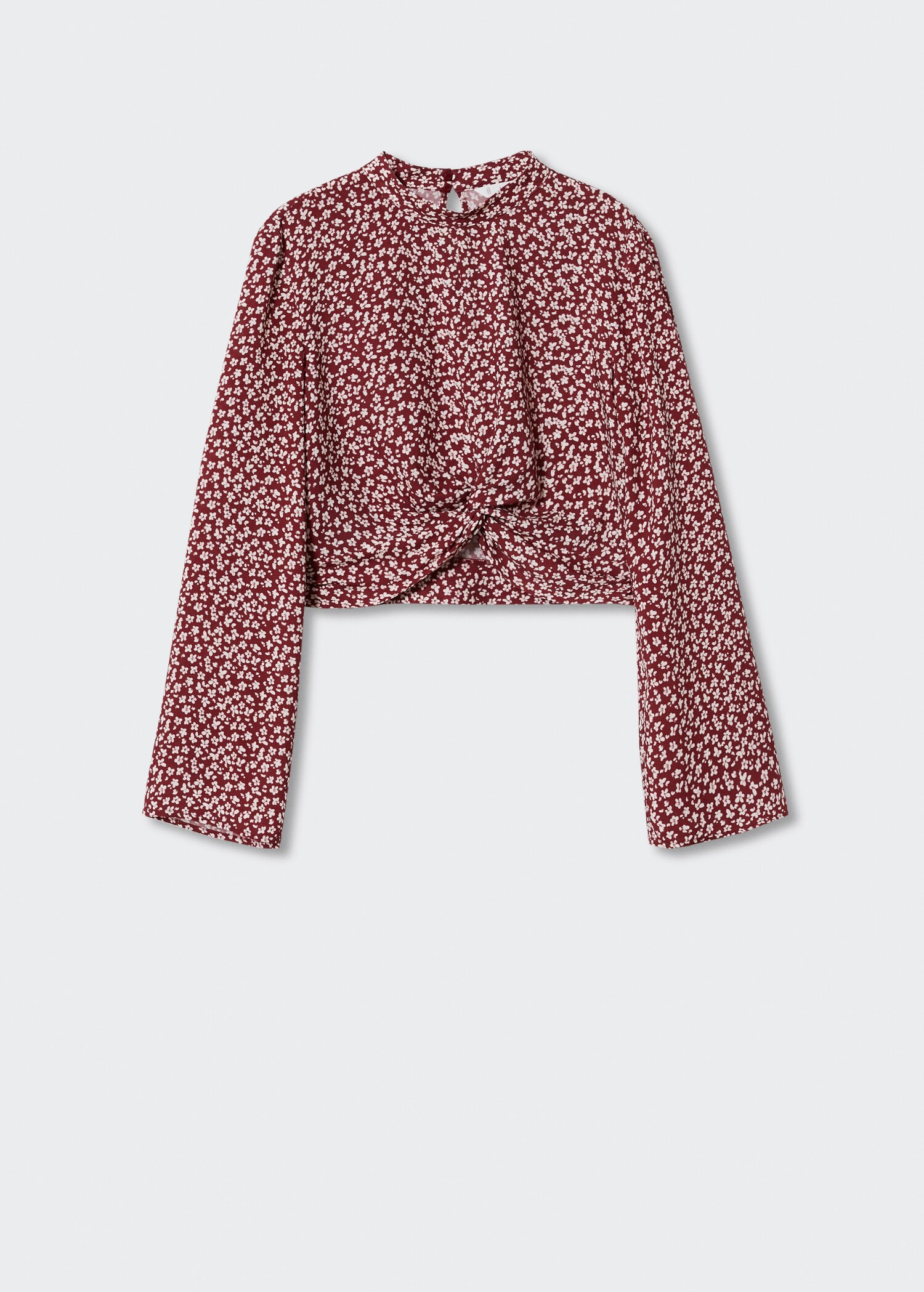 Knot detail floral blouse - Article without model