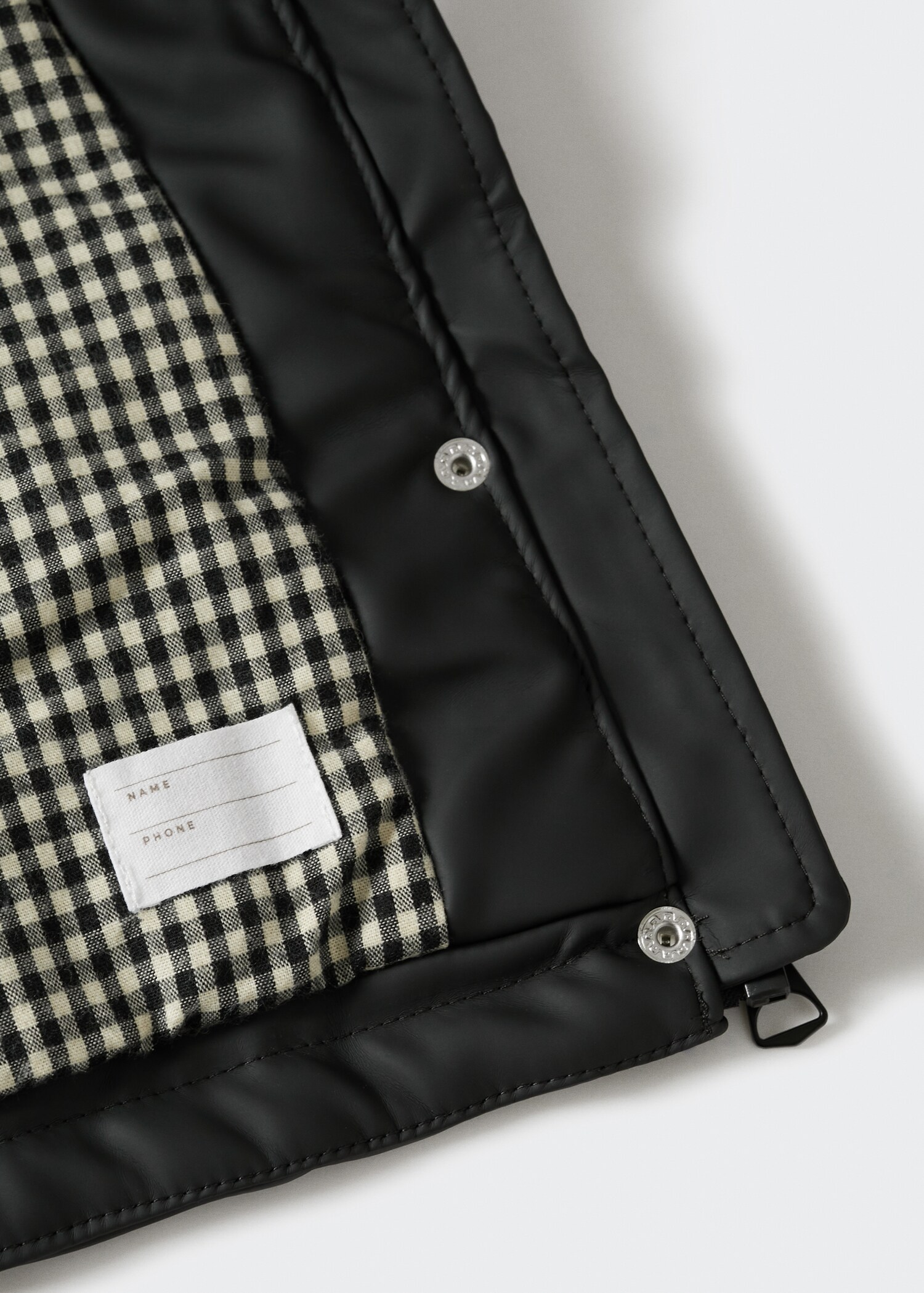 Regntett parkas med hette - Artikkeldetalj 8