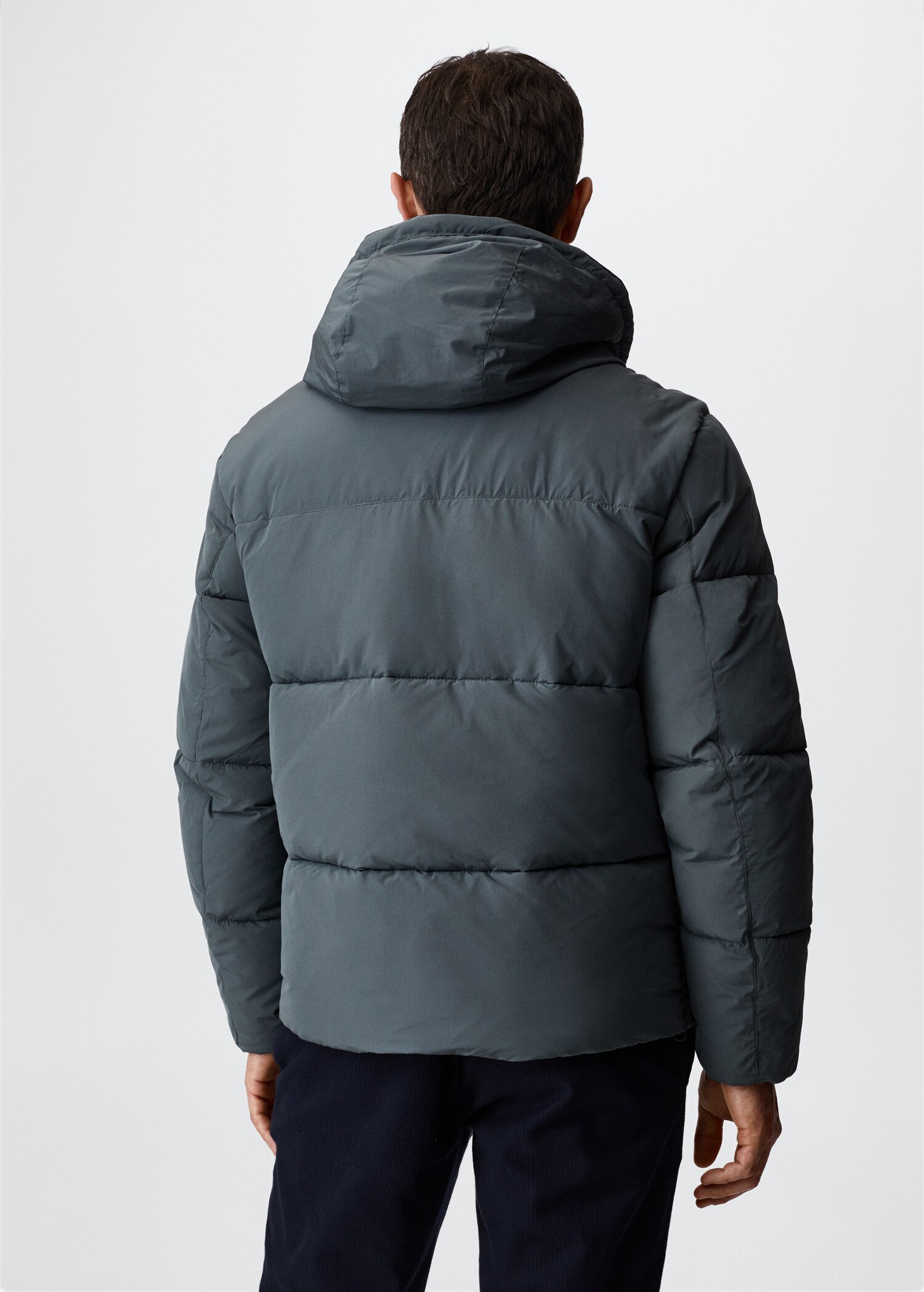 Short thermoregulating anorak - Reverse of the article