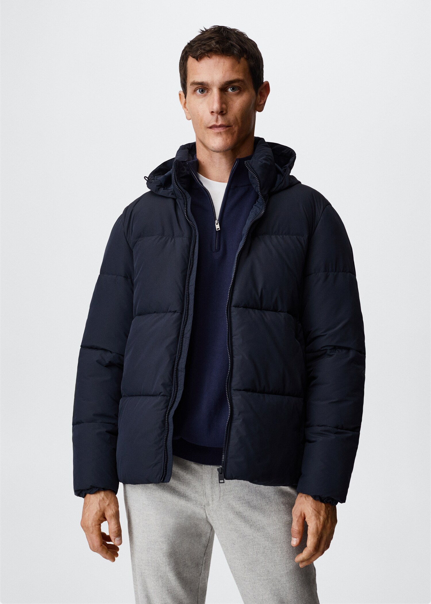 Short thermoregulating anorak - Medium plane