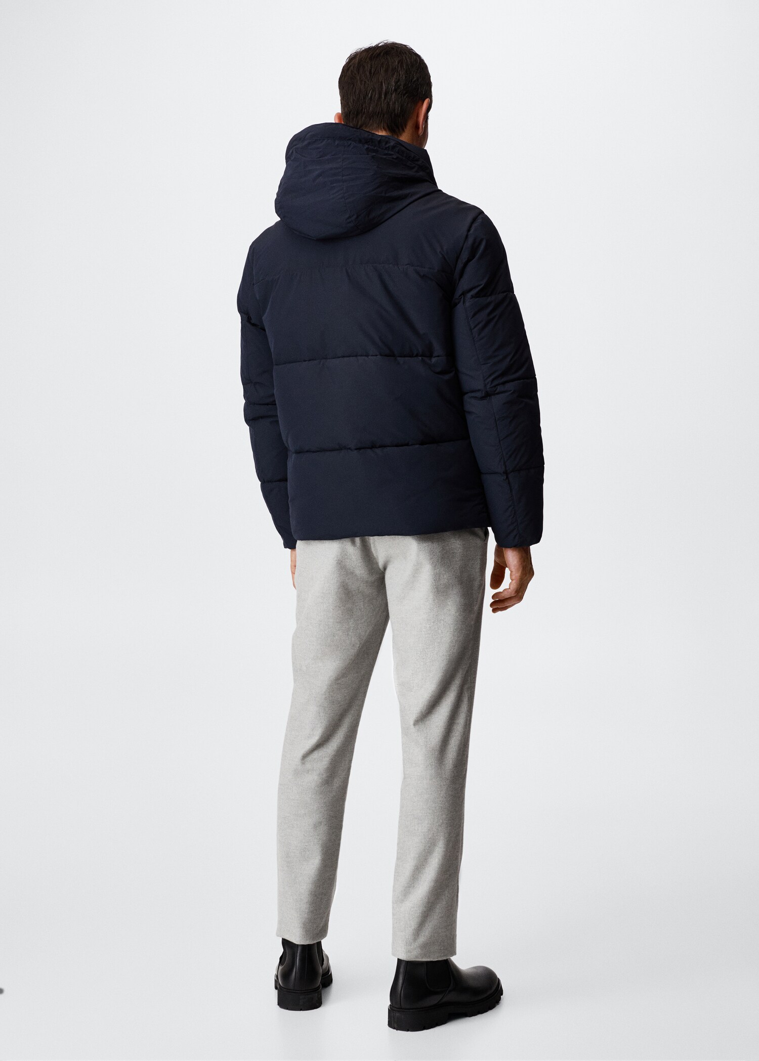 Short thermoregulating anorak - Reverse of the article