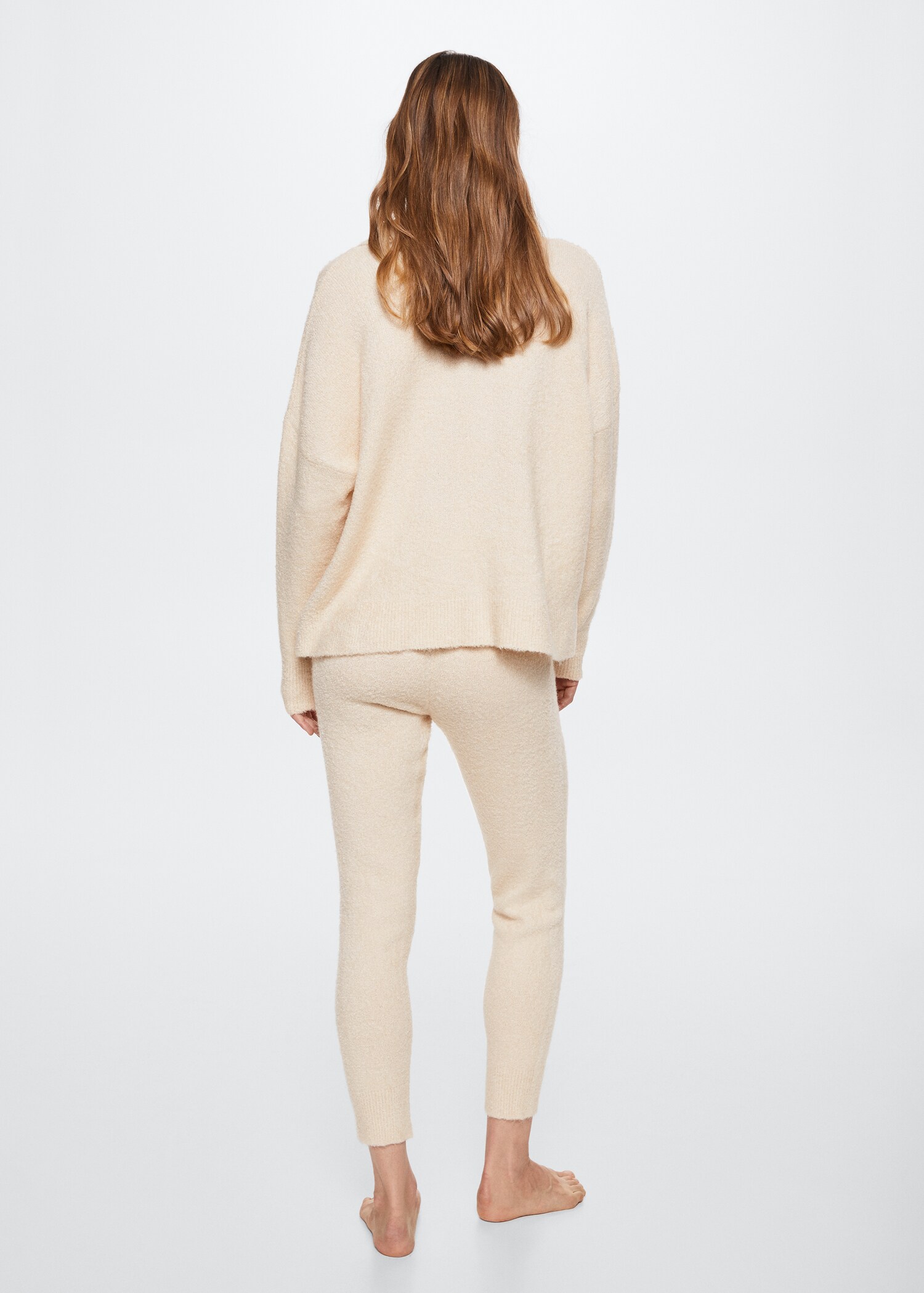 High-waist ponte pants - Reverse of the article