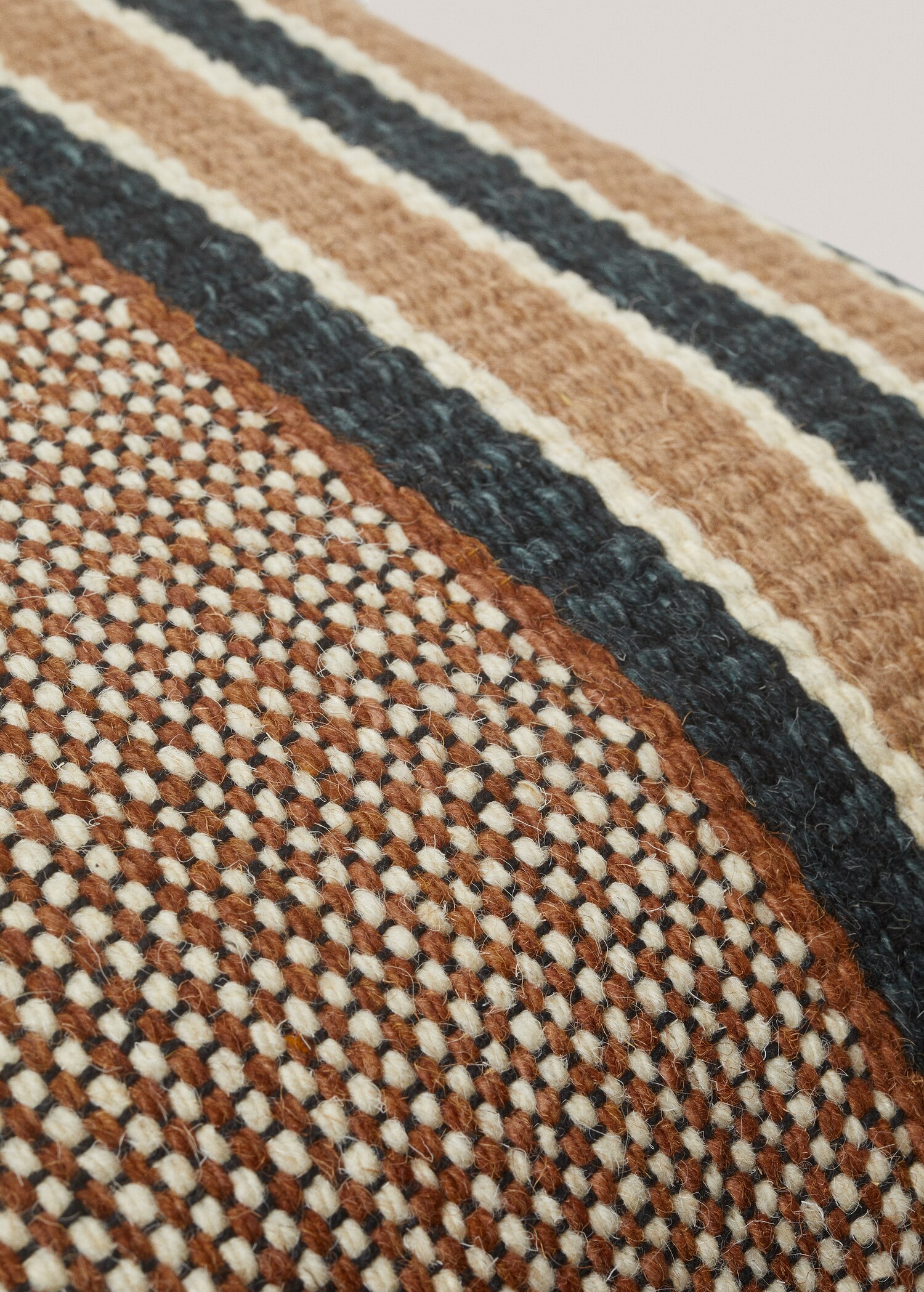 Funda de cojín lana rayas 40x60cm - Detalle del artículo 2