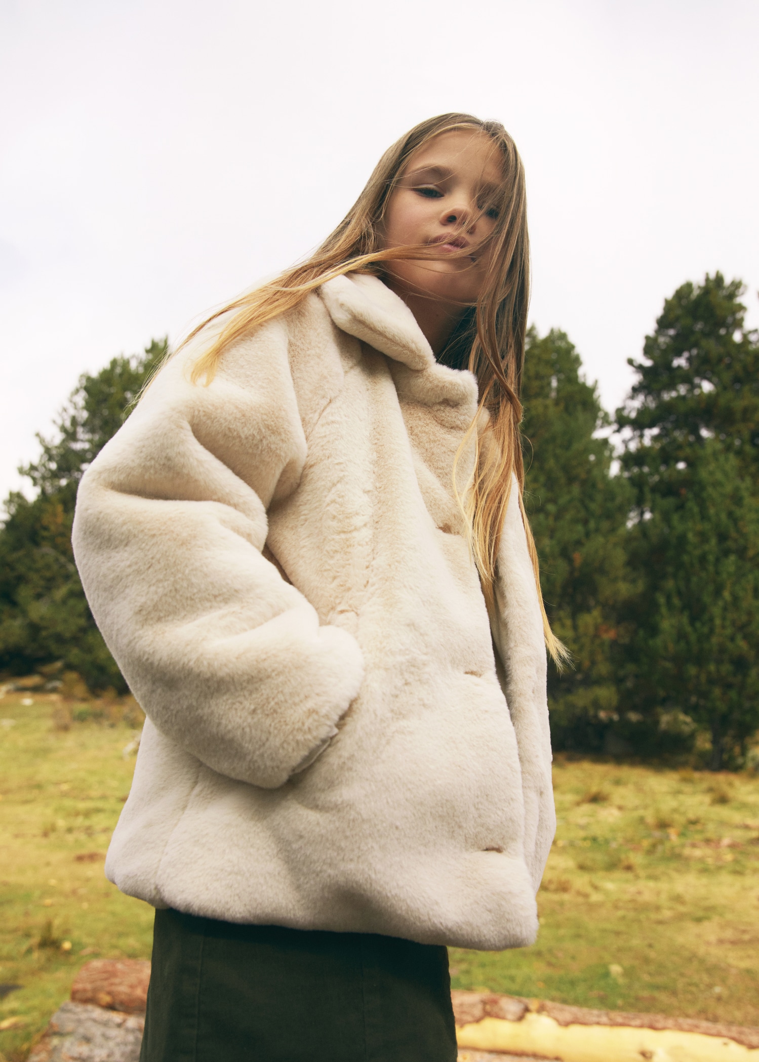Faux fur coat - Main Image