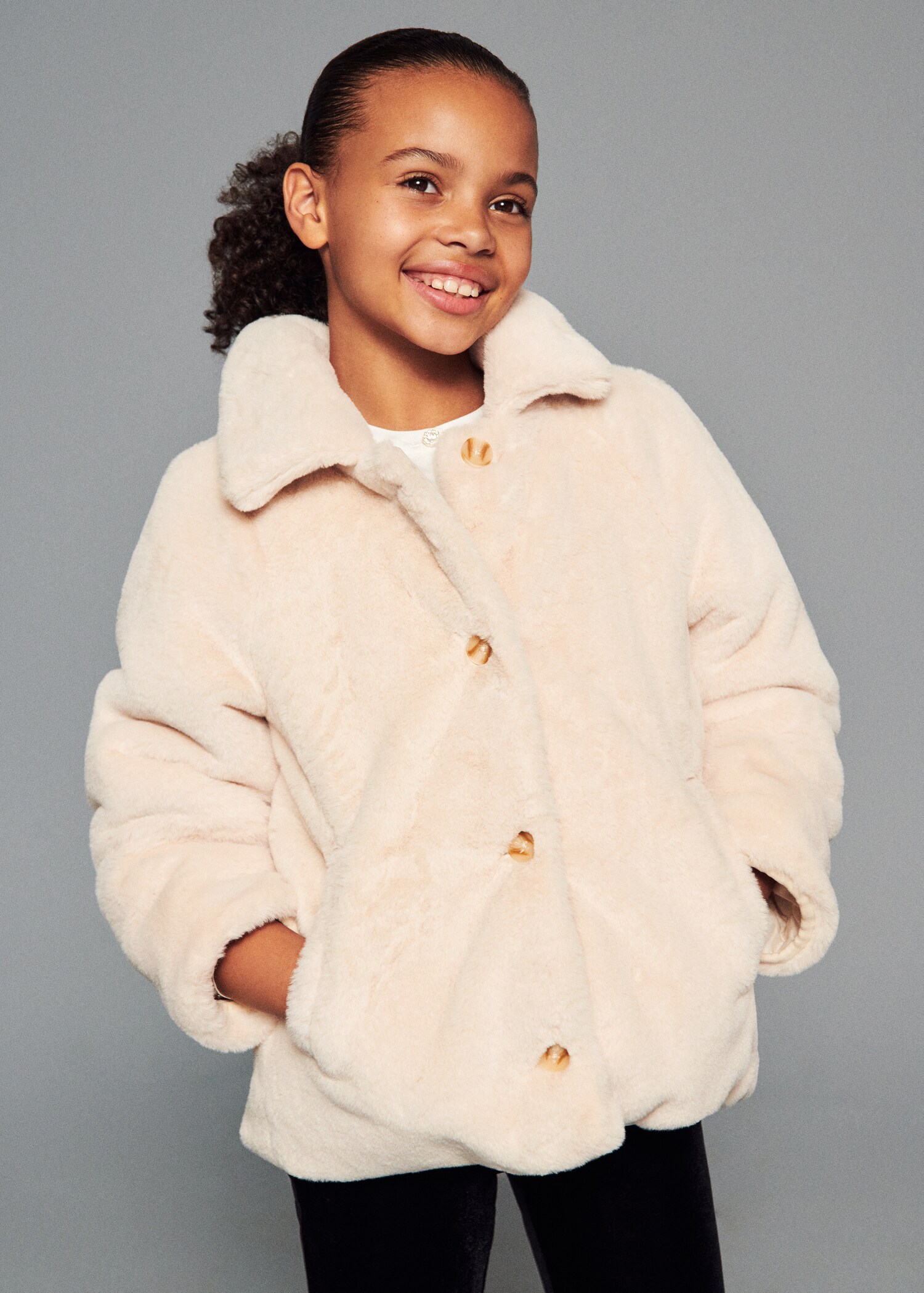 Manteau fourrure synthétique - Détail de l'article 6