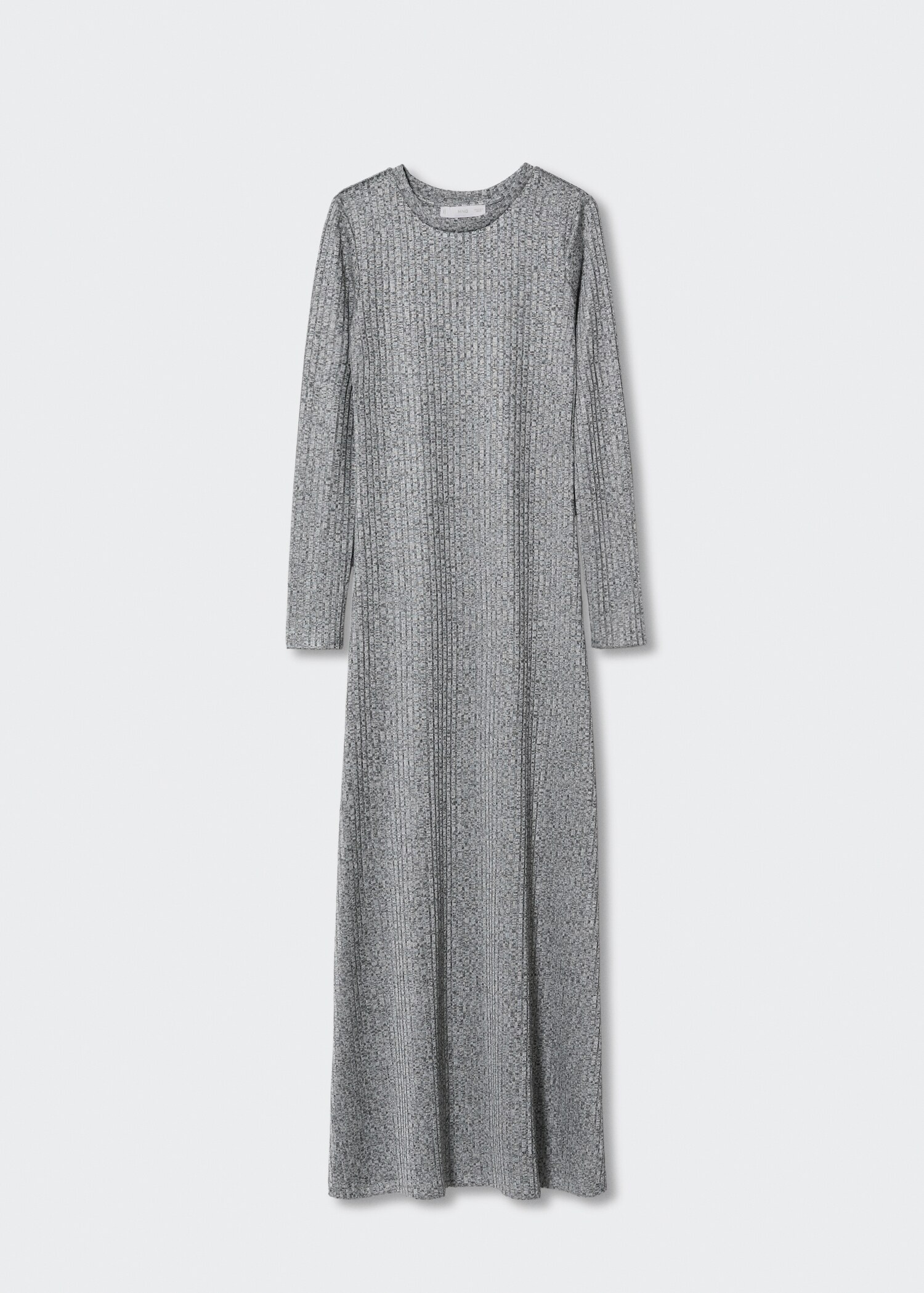Ribbed long dress - Article without model