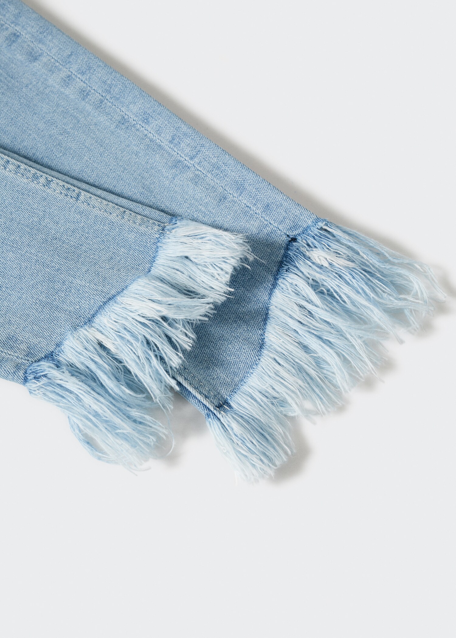 Jean skinny revers effilochés - Détail de l'article 8
