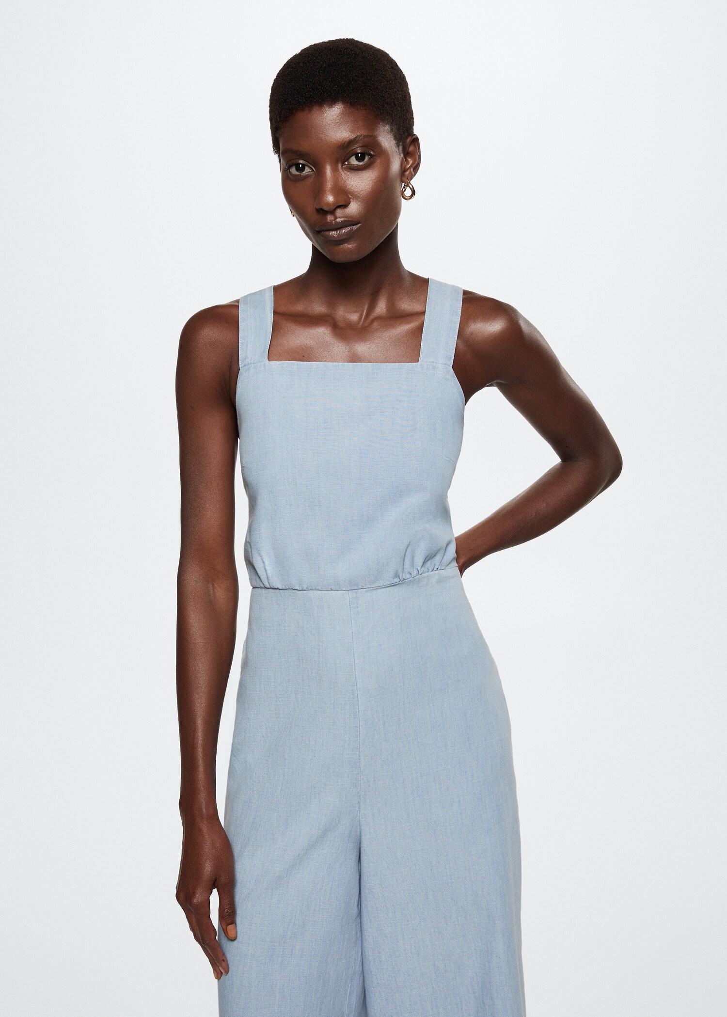 Cut-out back jumpsuit - Medium plane