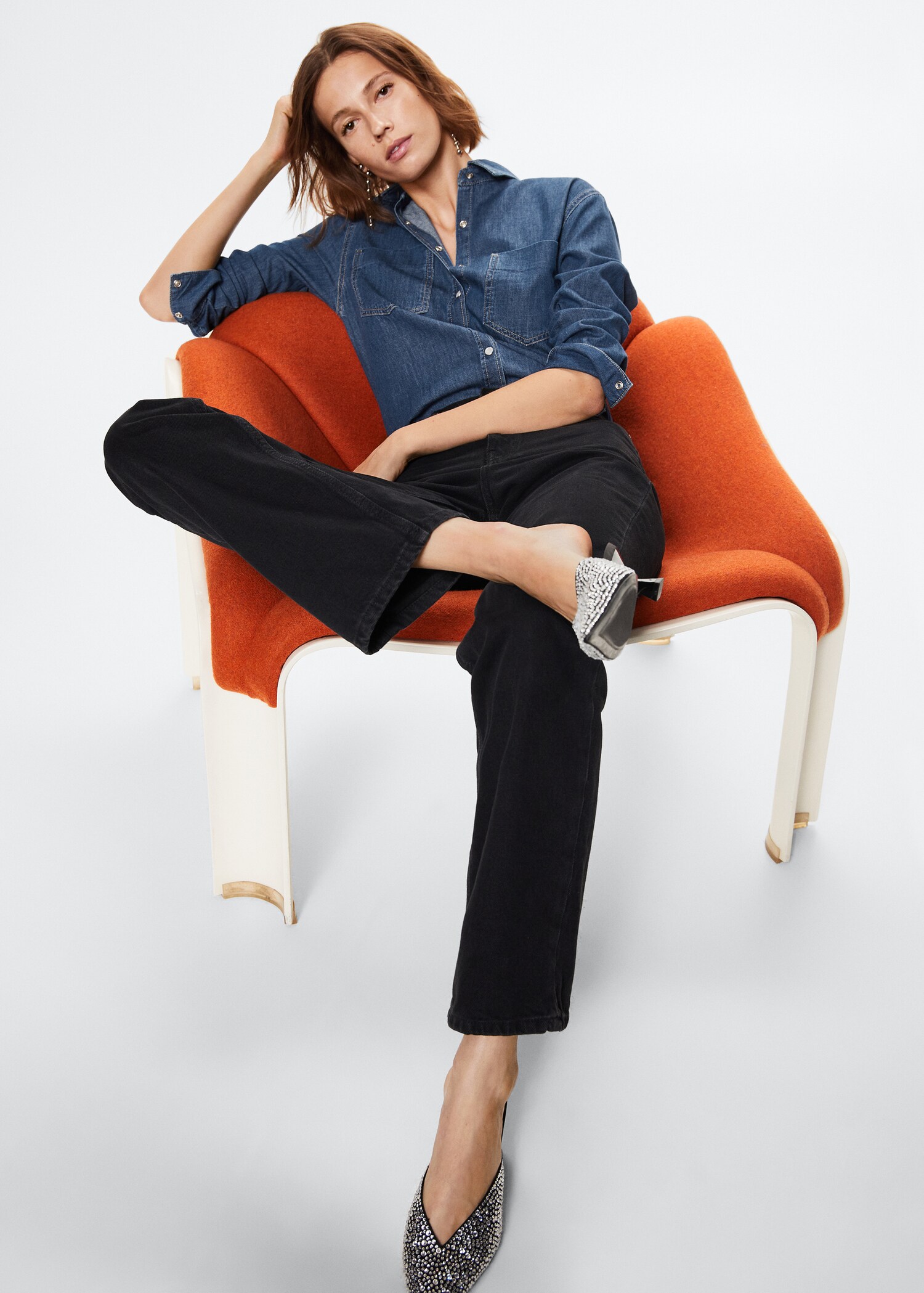 Chemise jean poches - Détail de l'article 2