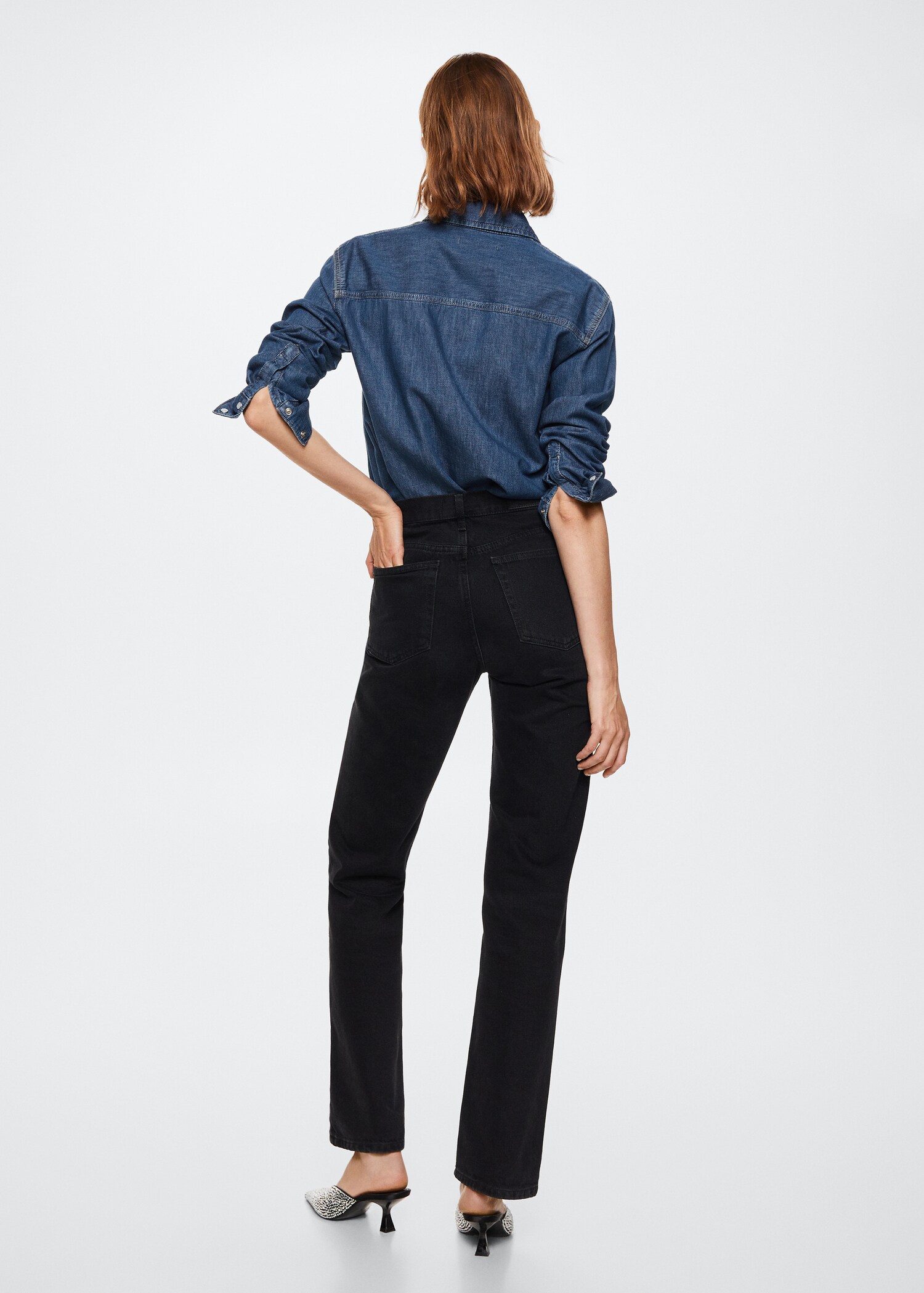 Chemise jean poches - Verso de l’article