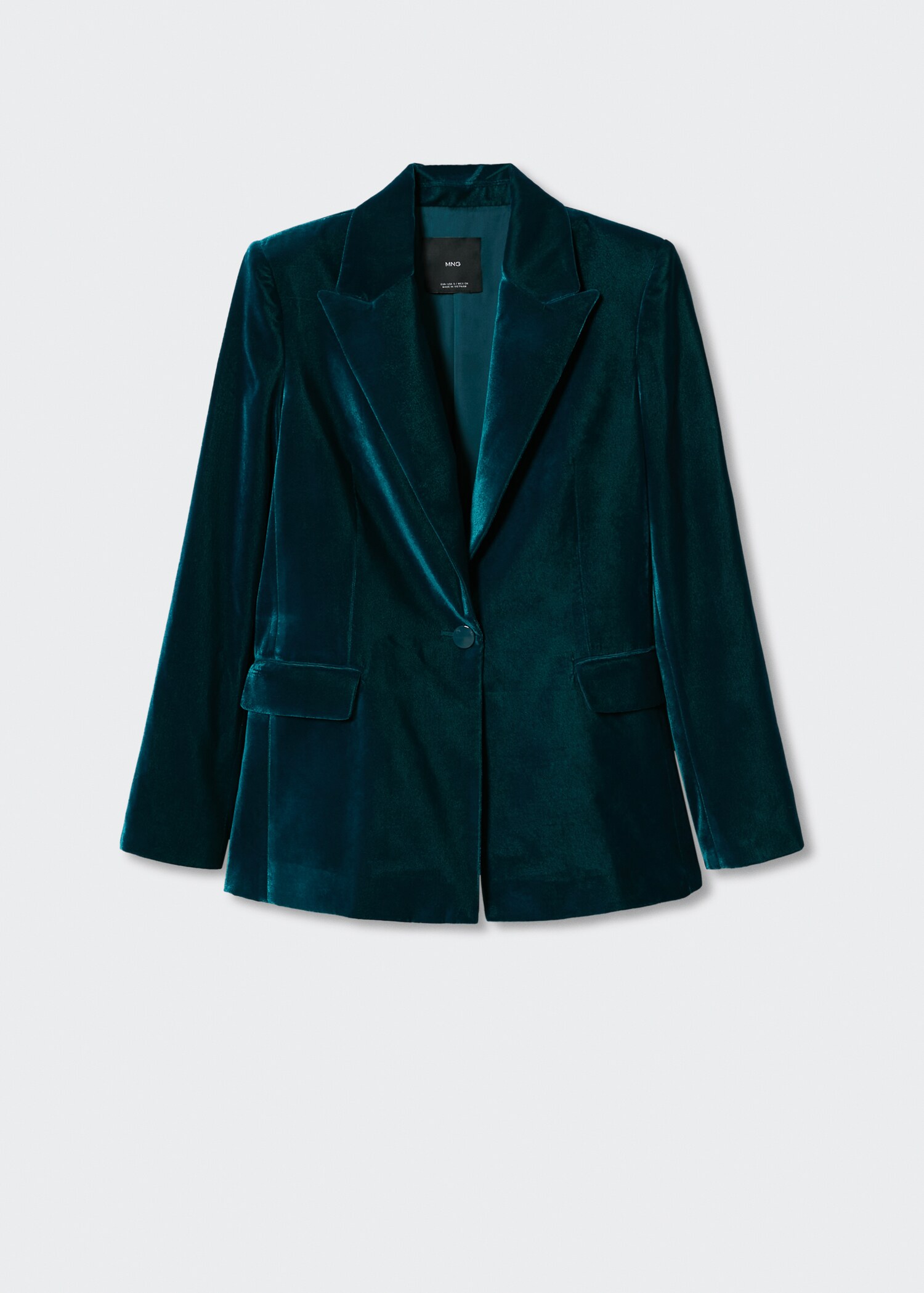 Velvet suit blazer - Article without model