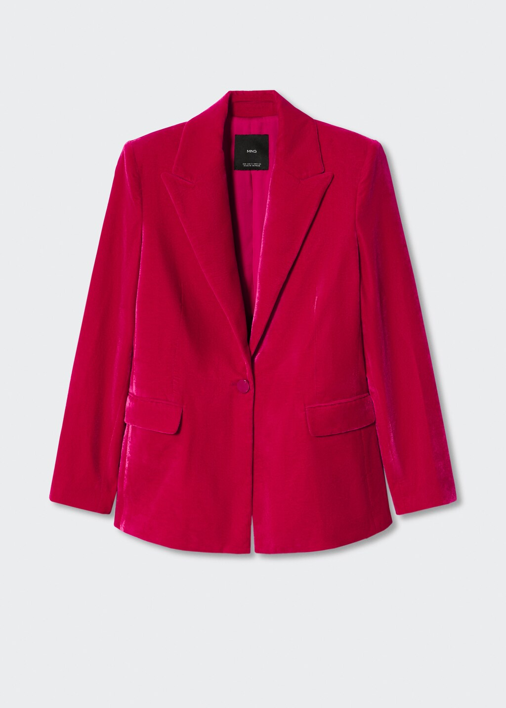 Mango blazer velours hotsell