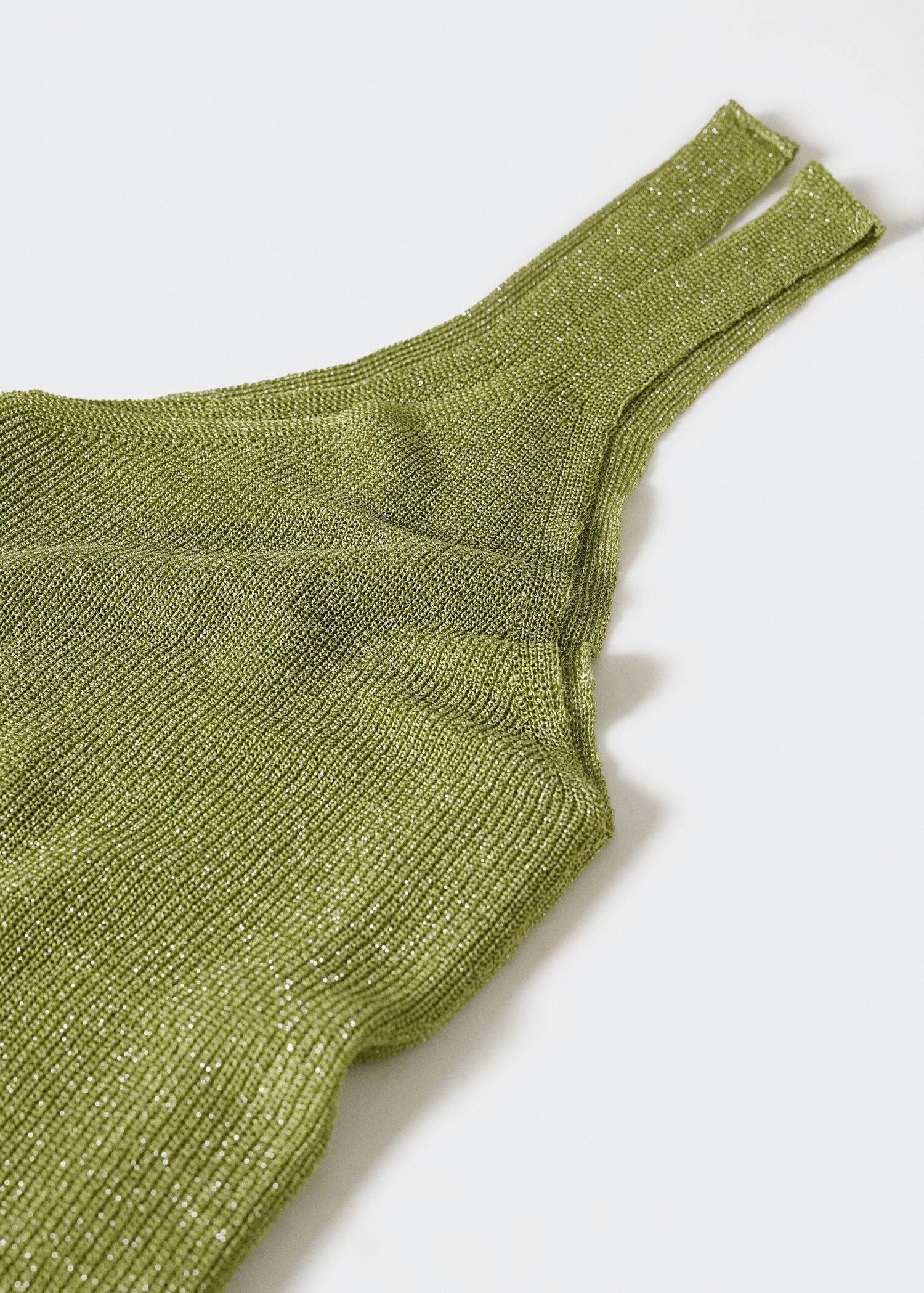 V-neck strapless top - Details of the article 8