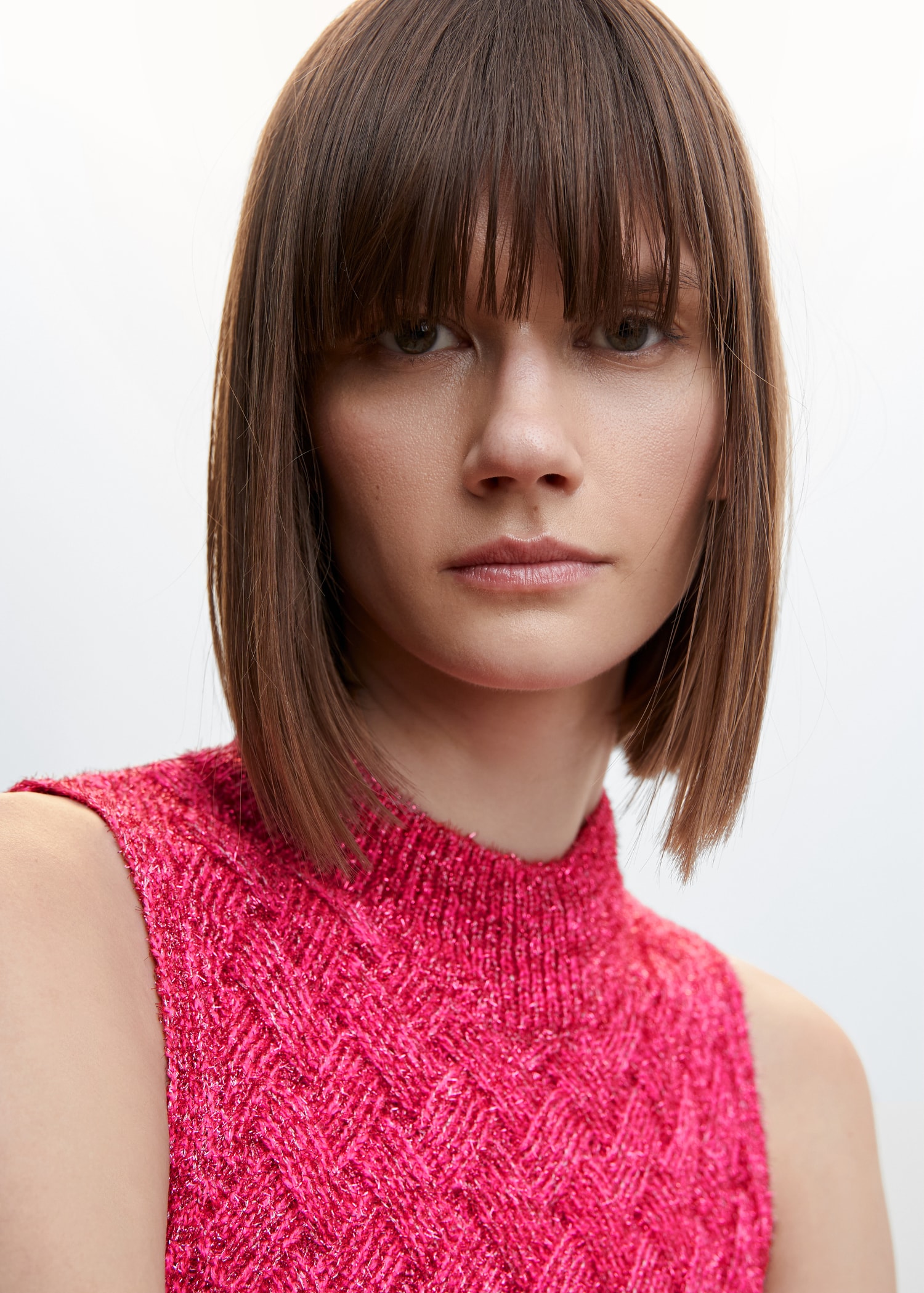 Top emmanchures américaines Lurex Femme MANGO France (La Réunion)