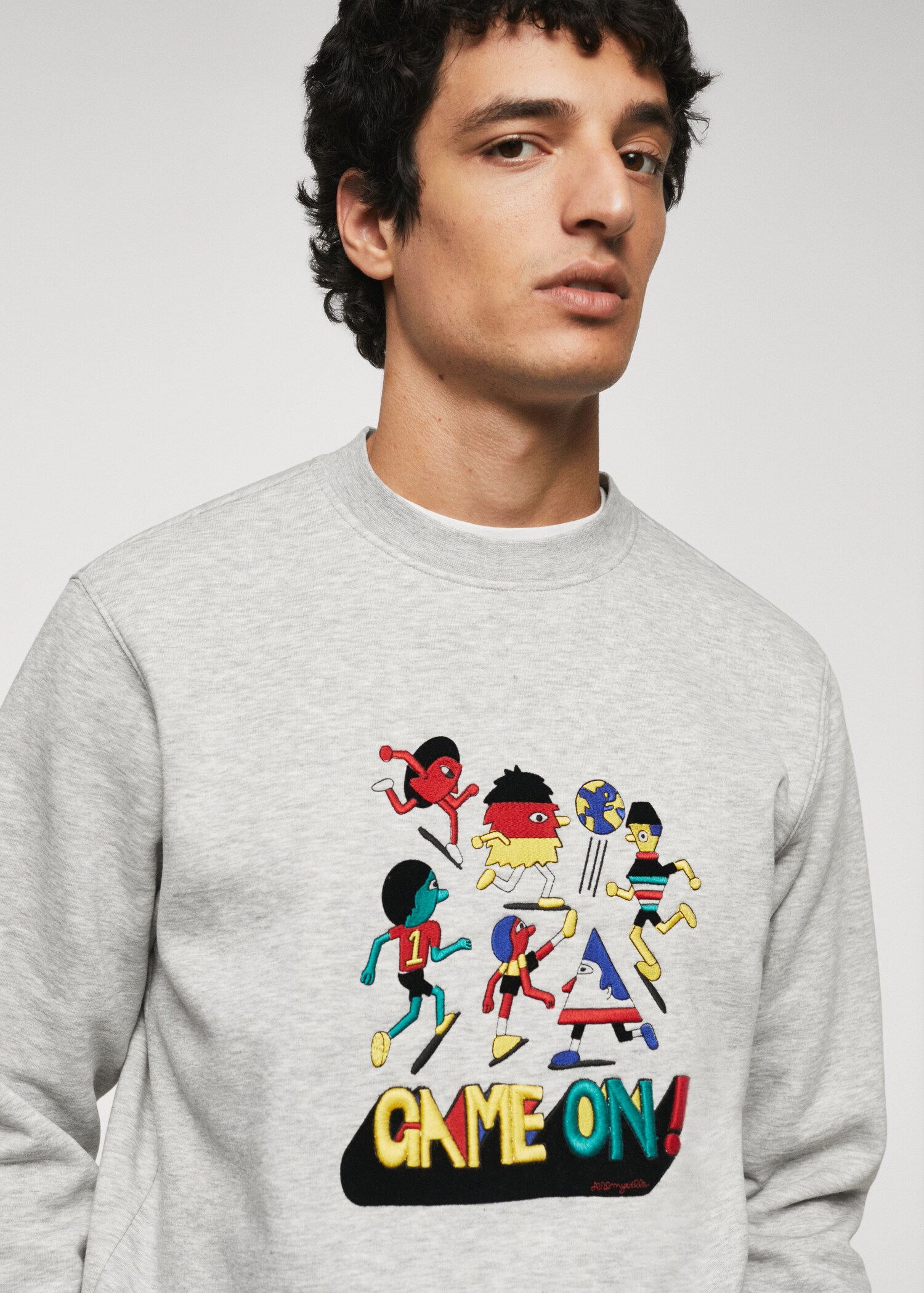 VM-sweatshirt Jeremyville - Artikkeldetalj 1