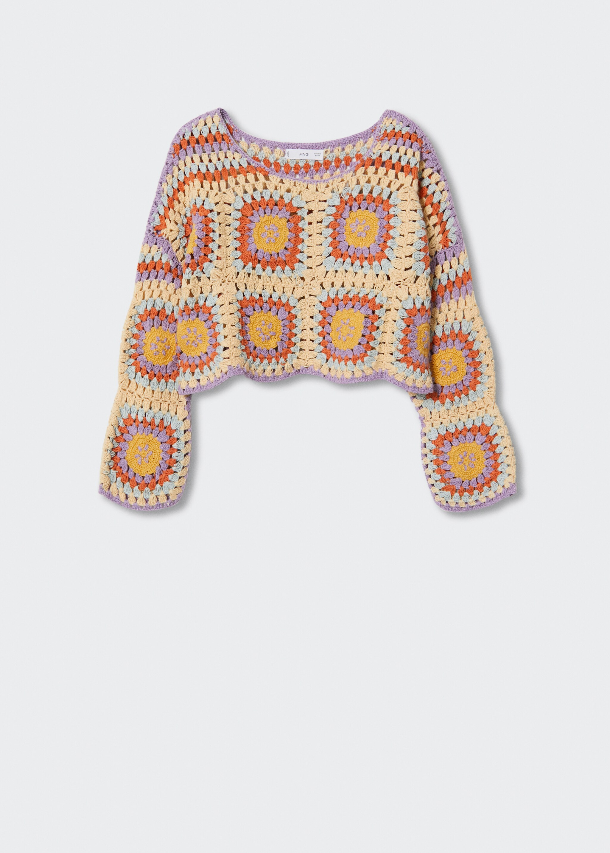 Camisola de croché de algodão - Artigo sem modelo