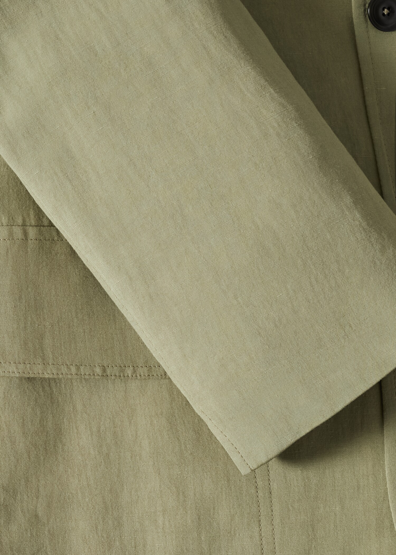 Linen suit jacket with pockets - Details of the article 7