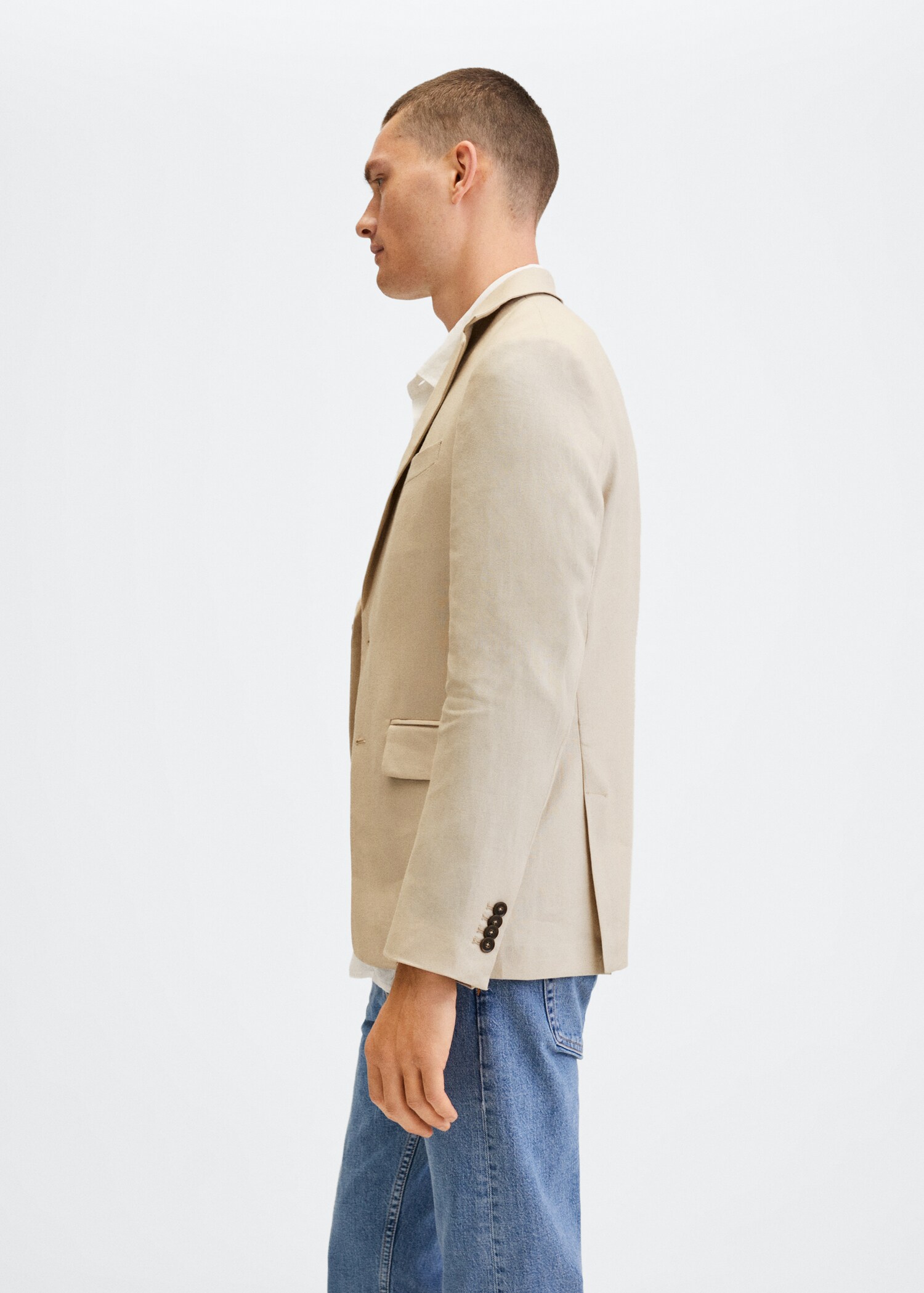 Americana slim fit 100% lino - Detalle del artículo 2