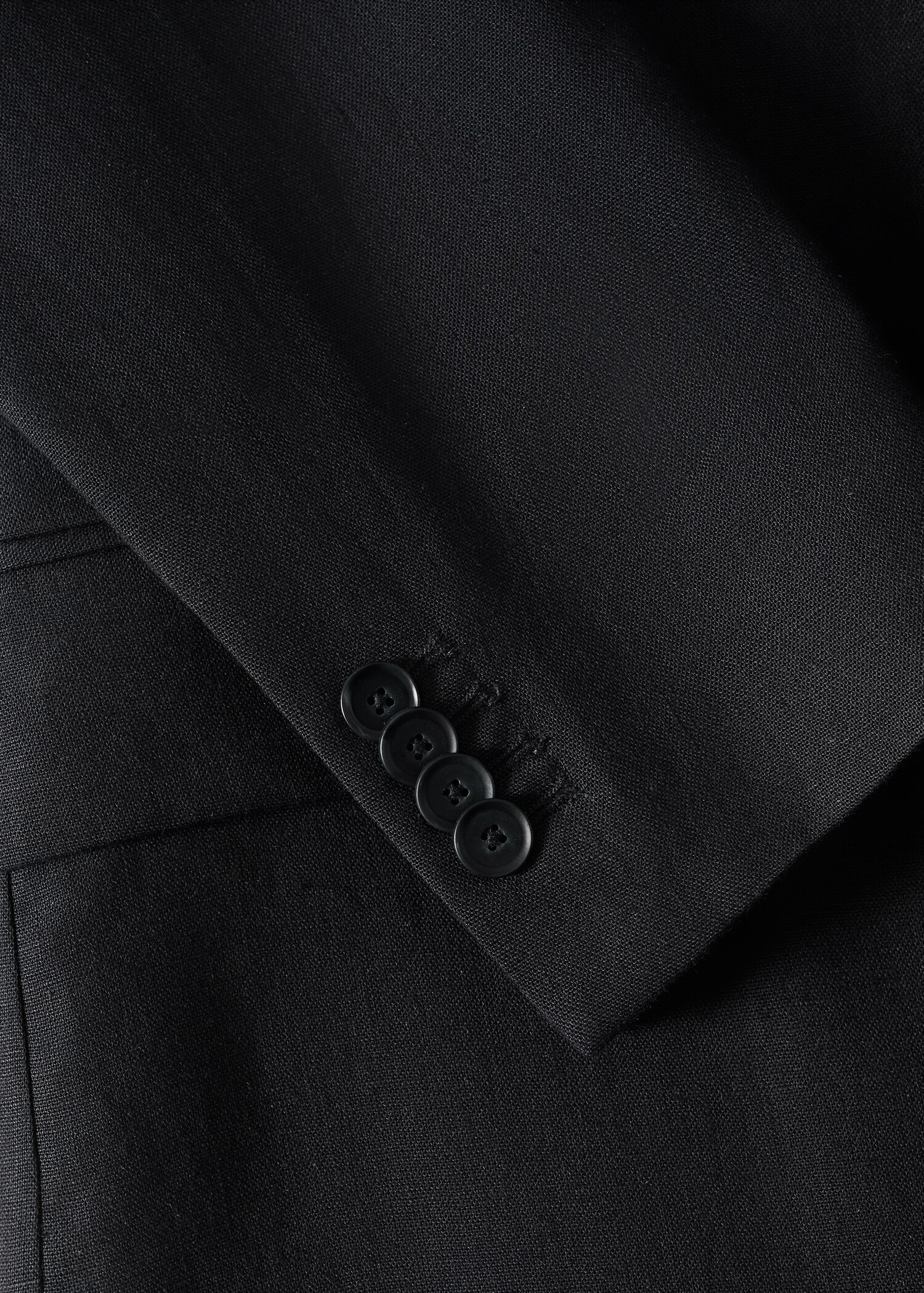 Blazer slim fit de 100% linho - Pormenor do artigo 7