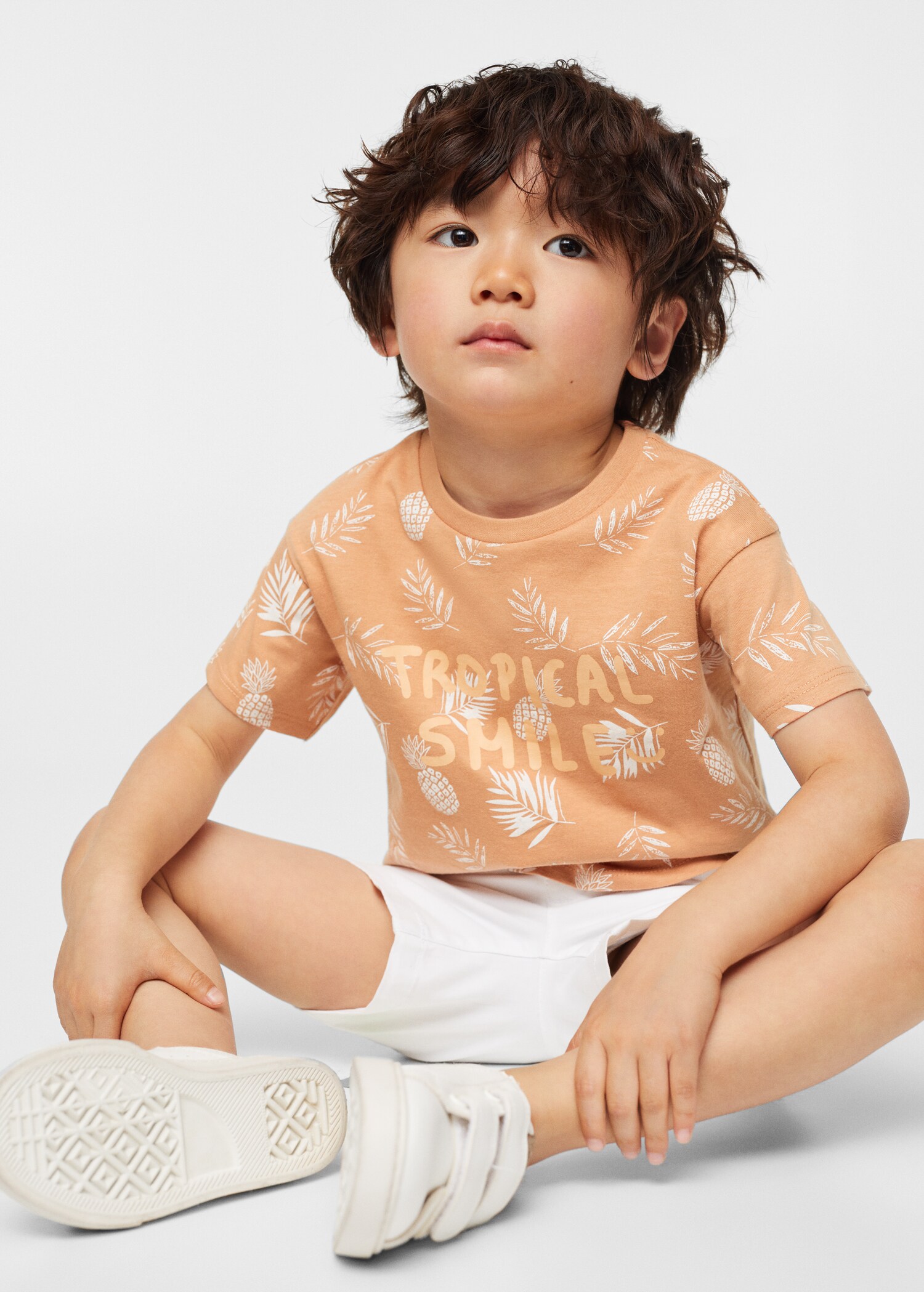 T-shirt estampada mensagem - Pormenor do artigo 3