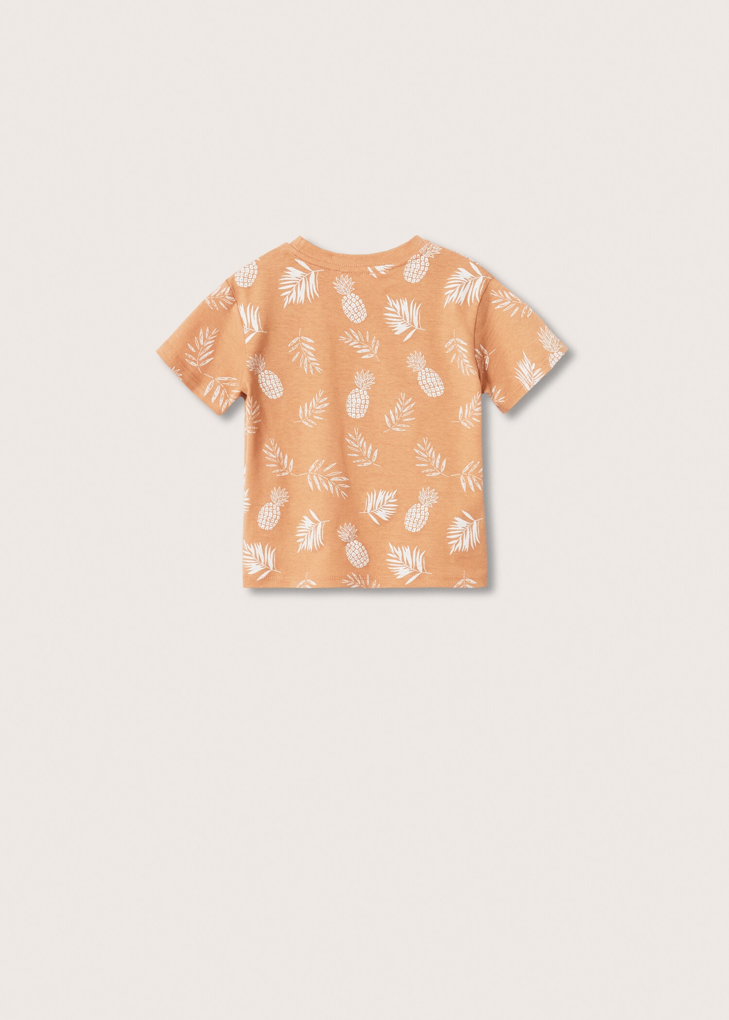 T-shirt estampada mensagem - Verso do artigo