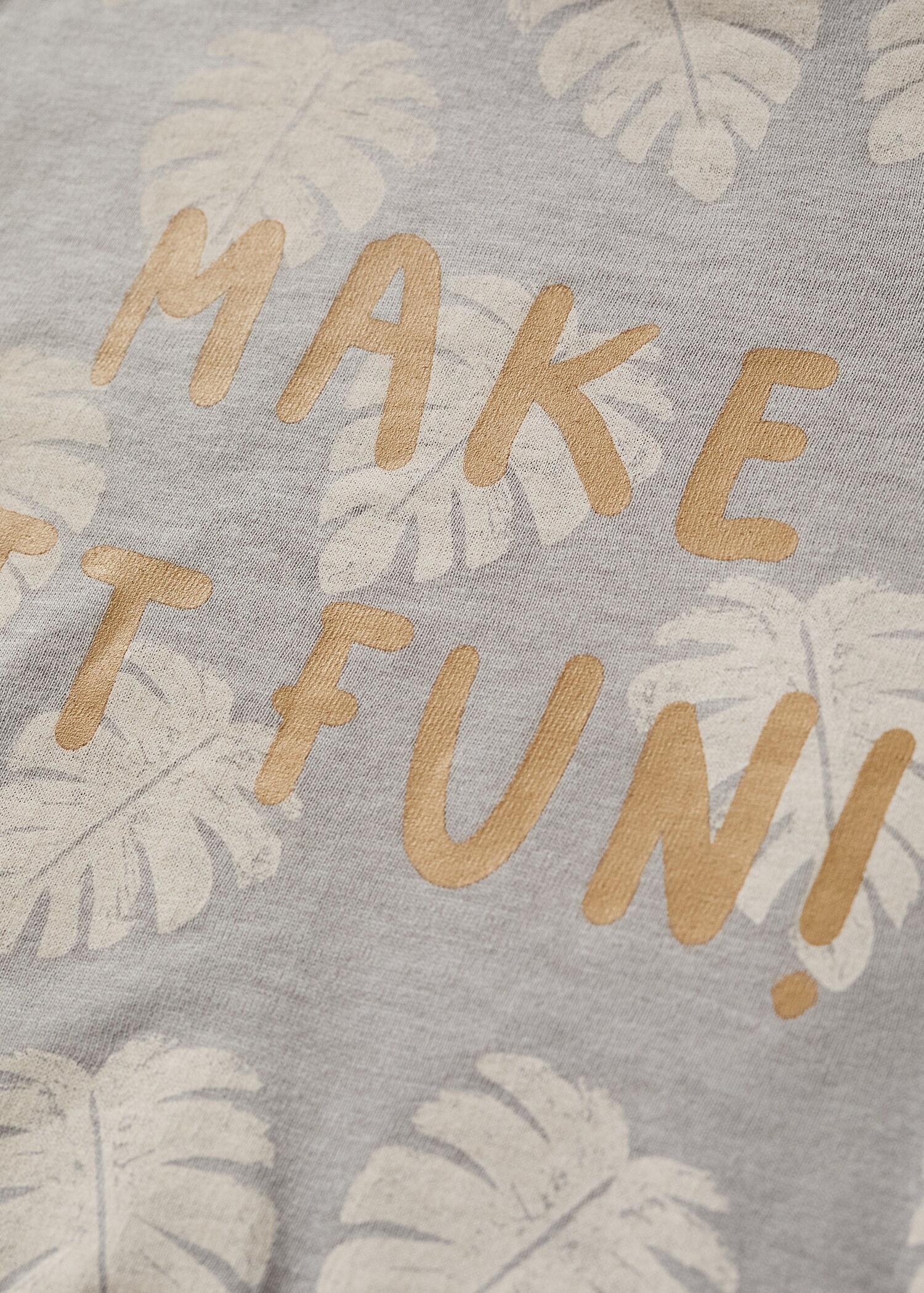 Printed message T-shirt - Details of the article 7