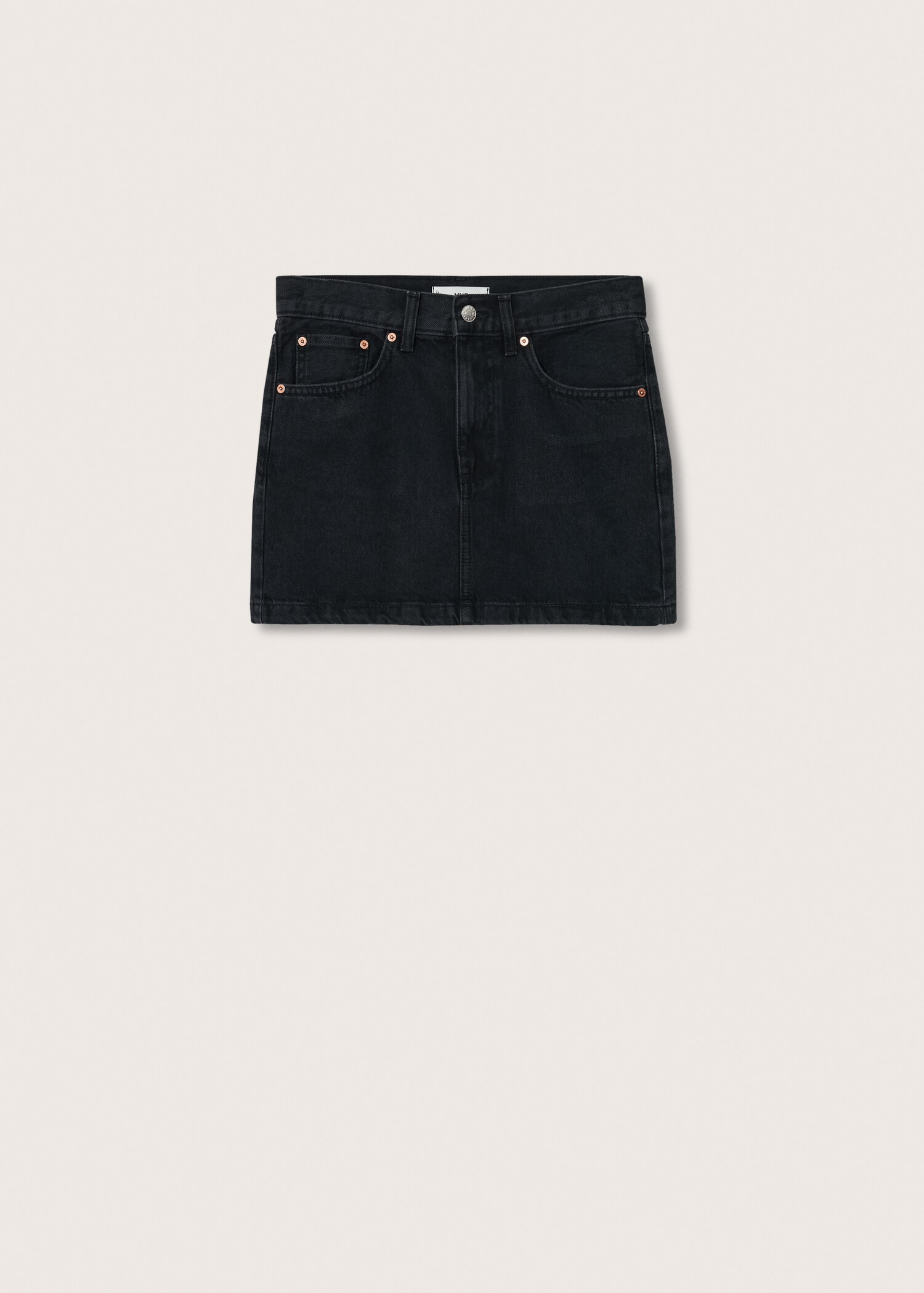 Miniskjørt i denim - Artikkel uten modell