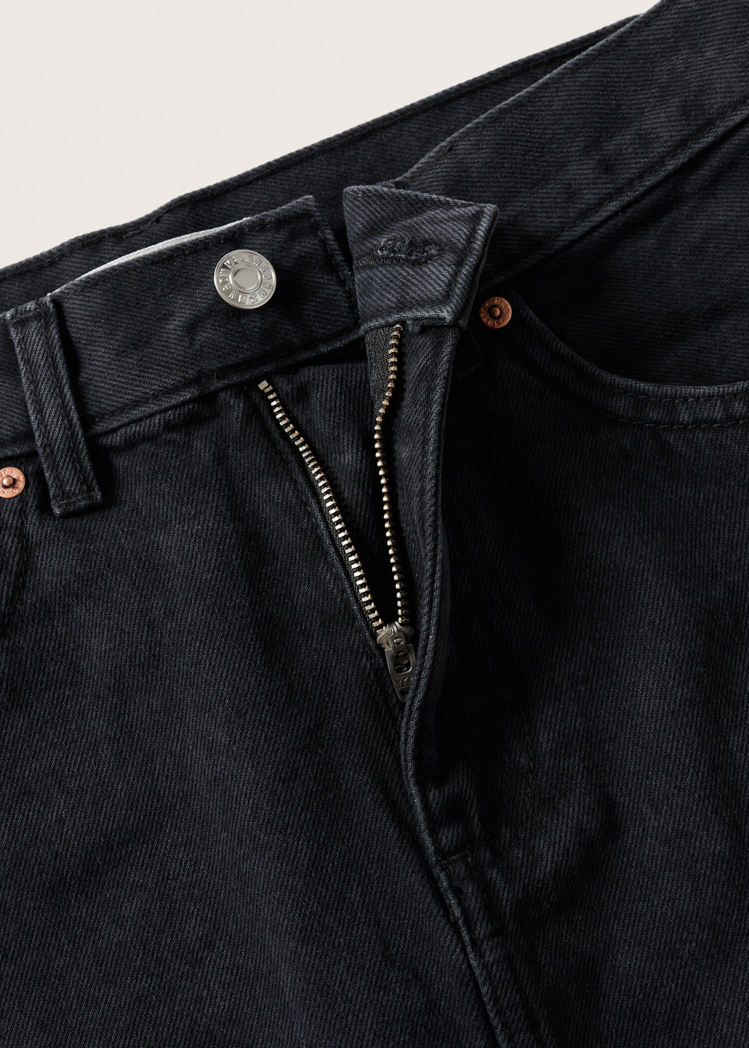 Miniskjørt i denim - Artikkeldetalj 8