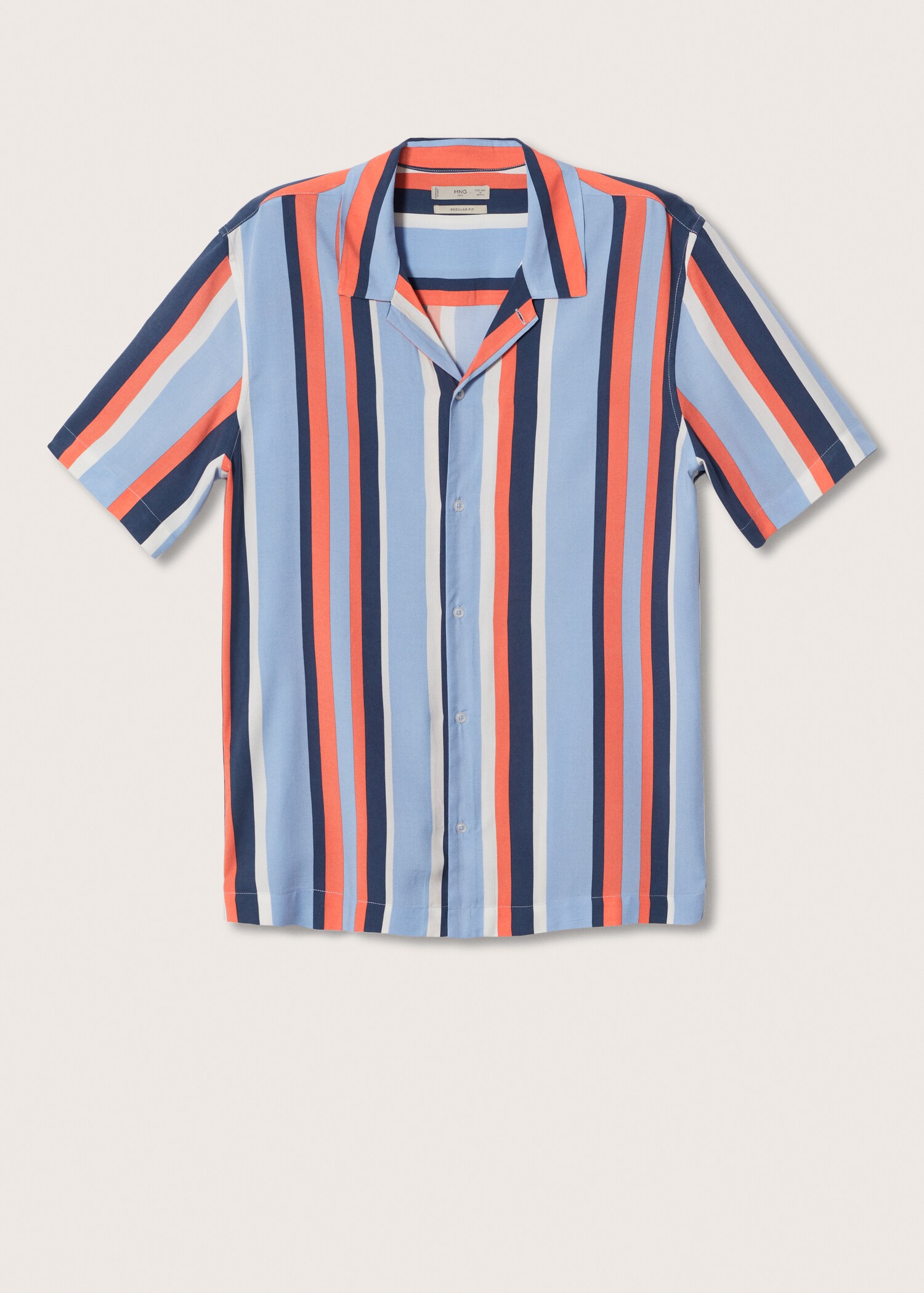 Striped flowy shirt - Article without model