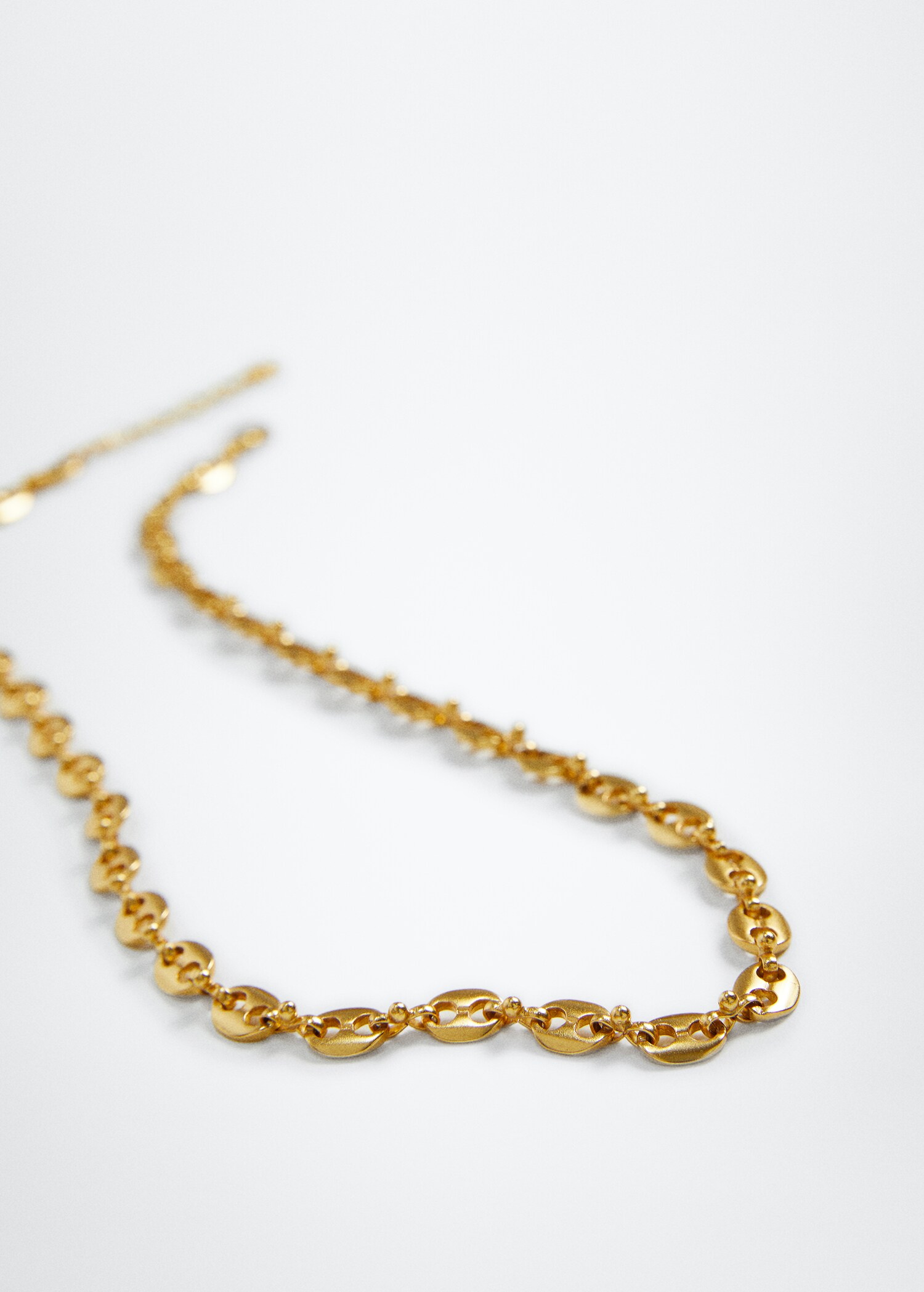 Link chain necklace - Medium plane
